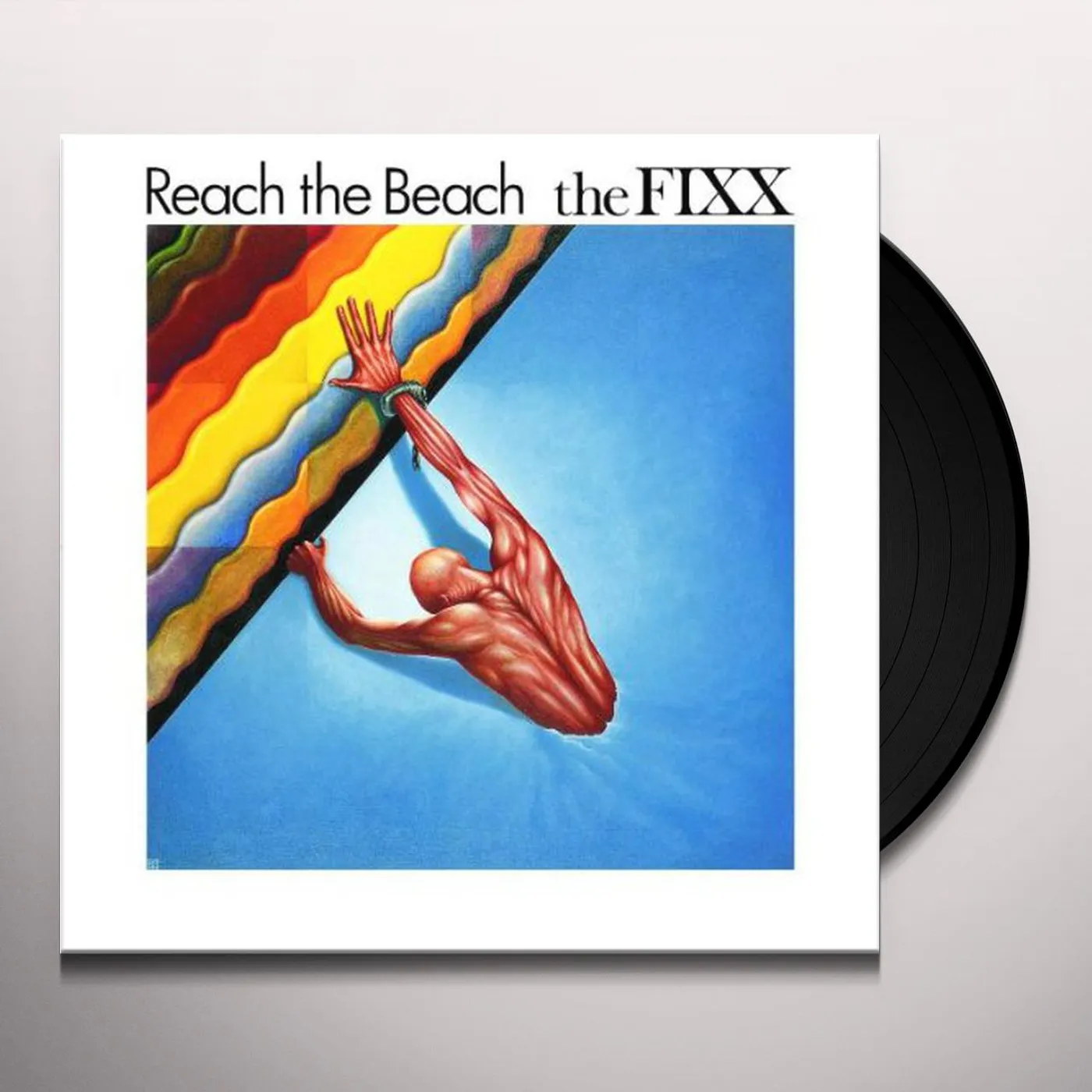 Fixx REACH THE BEACH (BLUE VINYL/LIMITED EDITION/BONUS TRACKS) Vinyl Record