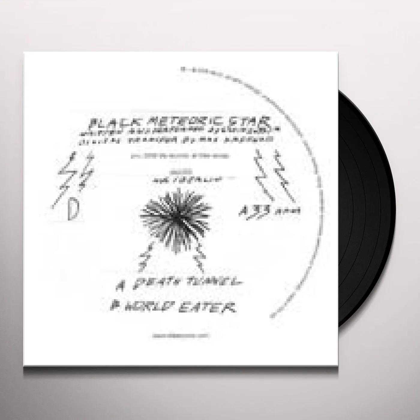 Black Meteoric Star Death Tunnel Vinyl Record