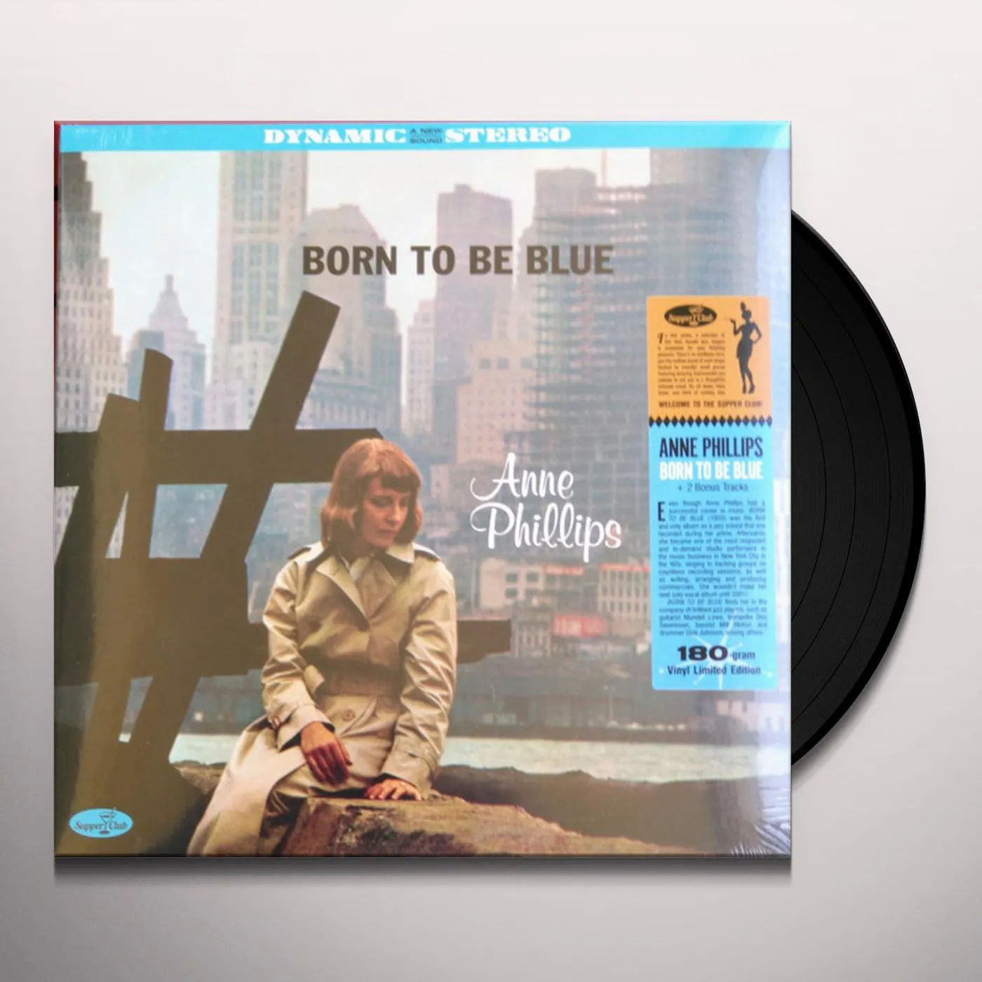 Anne Phillips Born to be Blue Vinyl Record