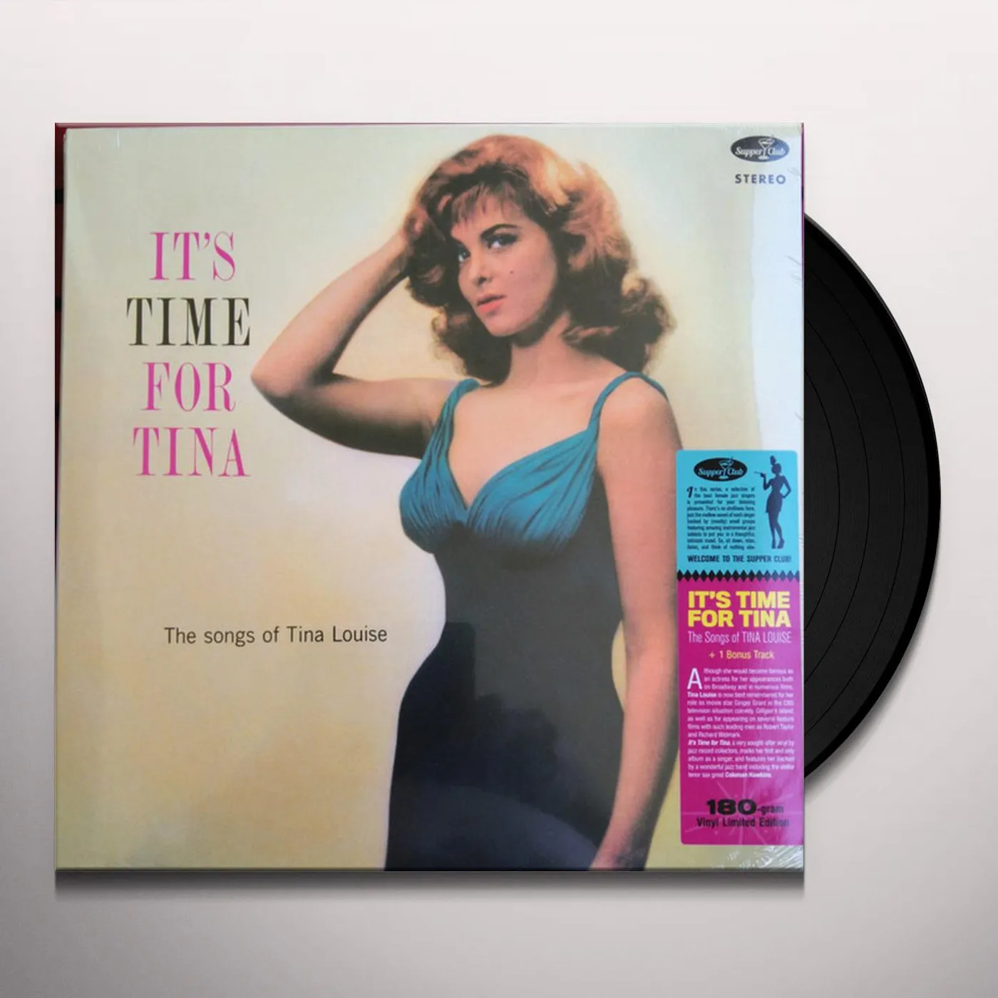 IT'S TIME FOR TINA THE SONGS OF TINA LOUISE (180G) (IMPORT) Vinyl Record