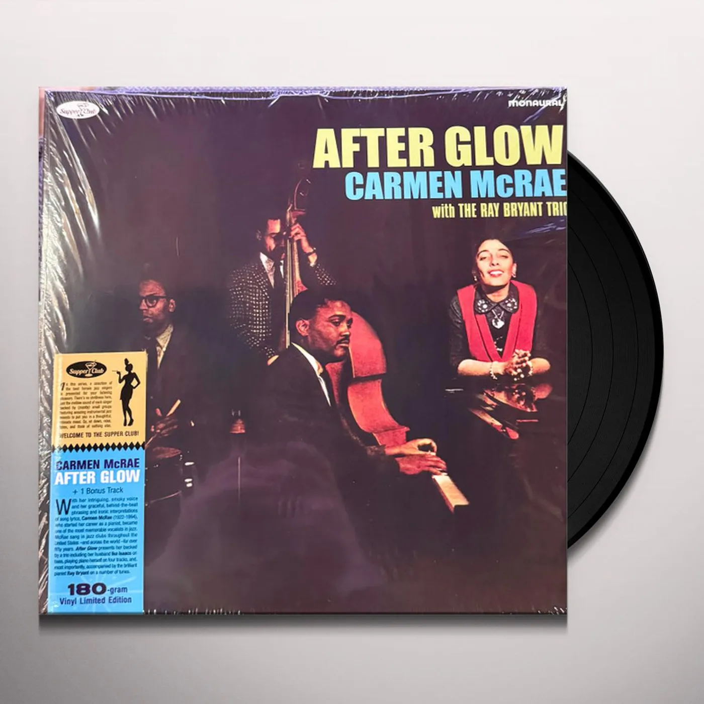 Carmen McRae AFTER GLOW Vinyl Record