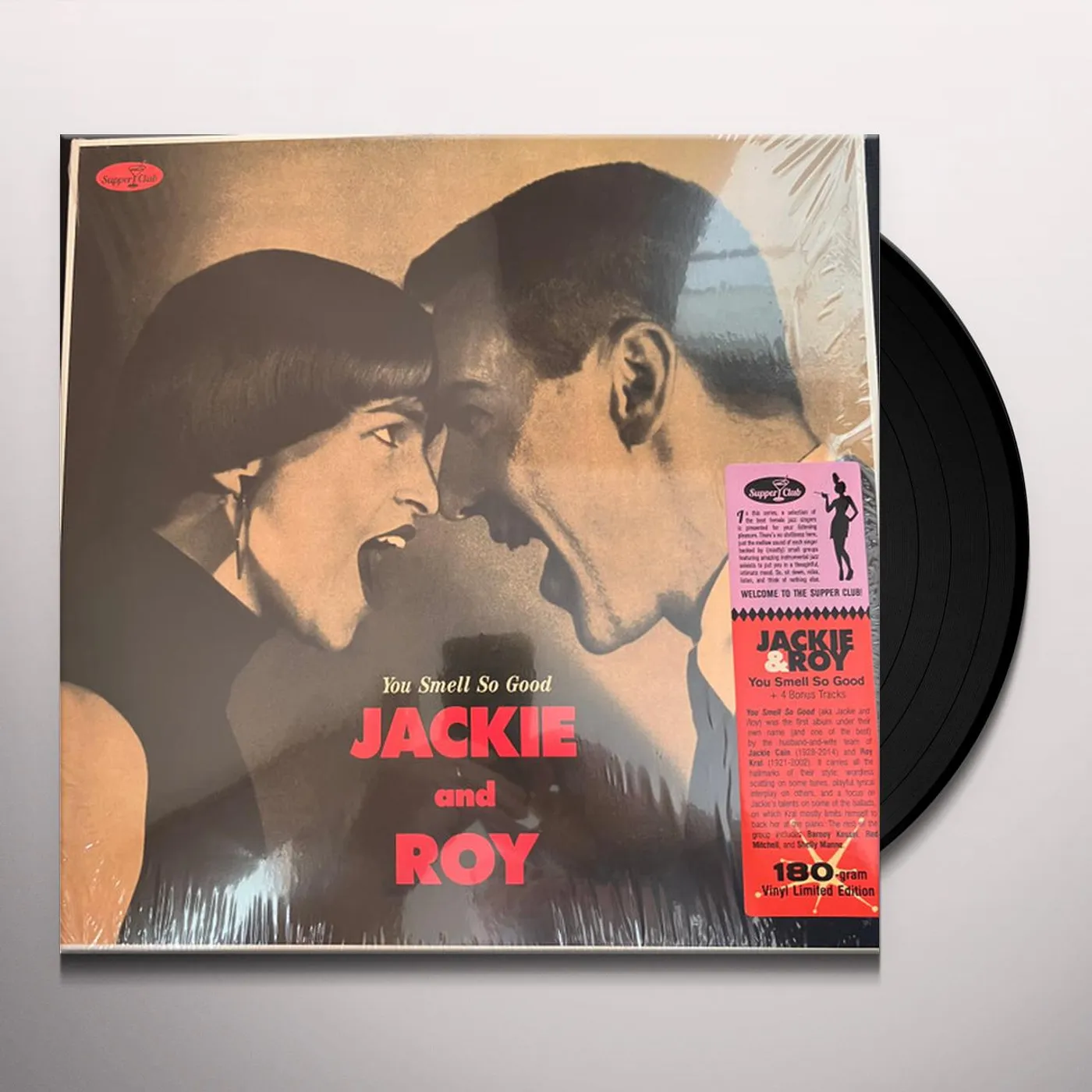 Jackie & Roy YOU SMELL SO GOOD Vinyl Record