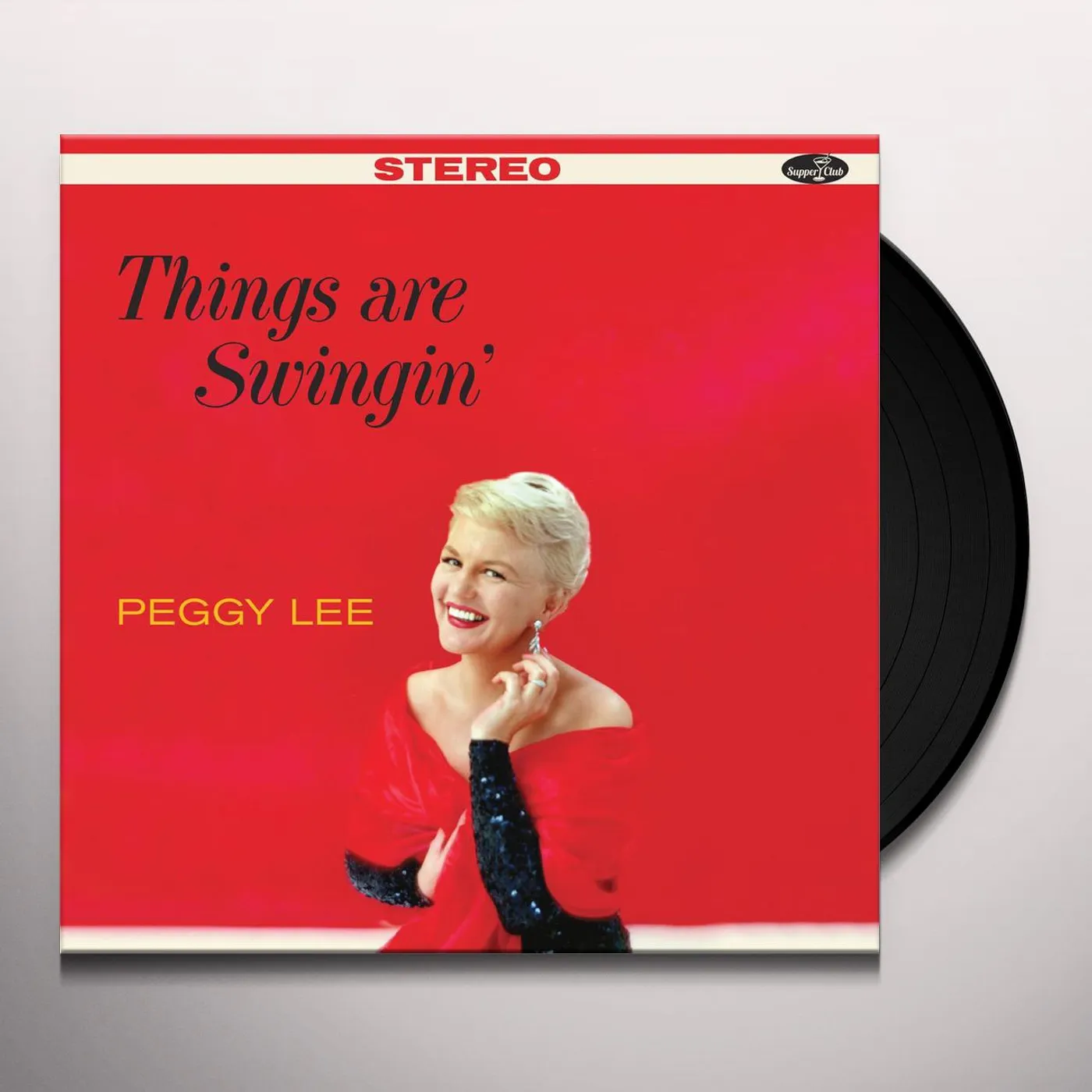 Peggy Lee Things Are Swingin Vinyl Record