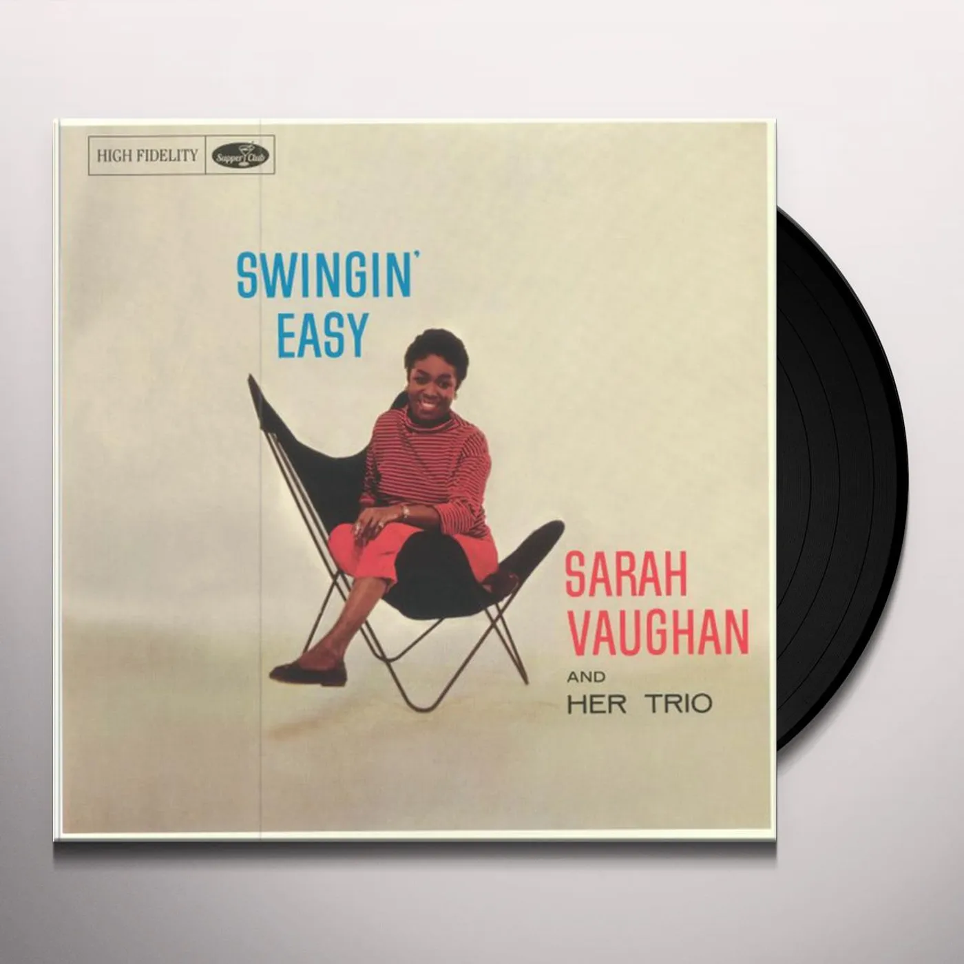 Sarah Vaughan & HER TRIO SWINGIN EASY Vinyl Record