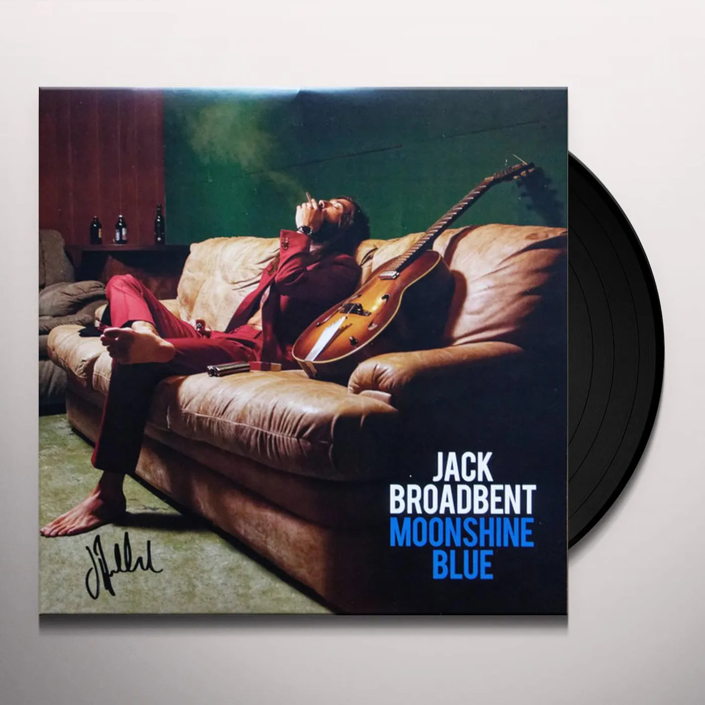 Jack Broadbent Moonshine Blue Vinyl Record
