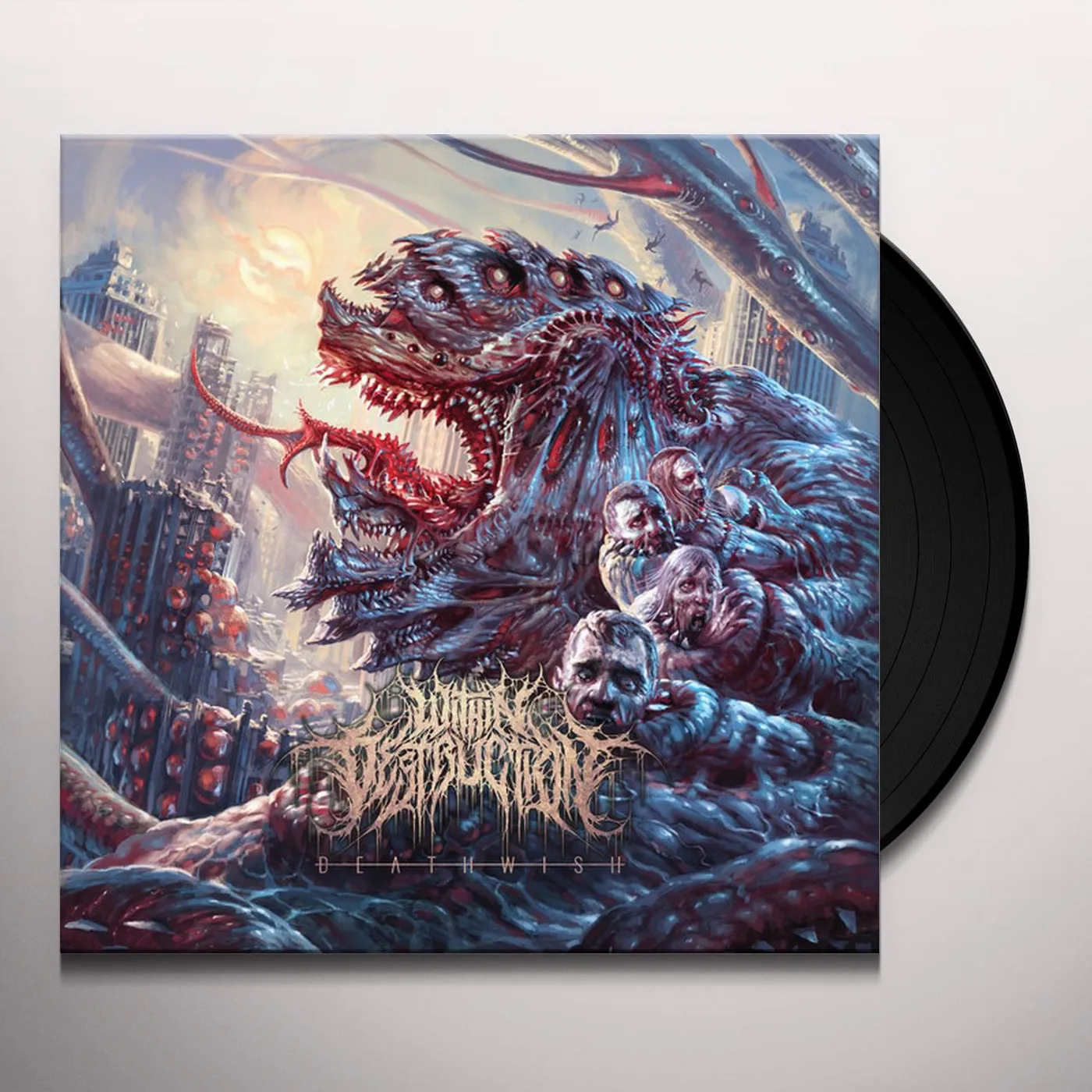 Within Destruction DEATHWISH (PICTURE VINYL) Vinyl Record