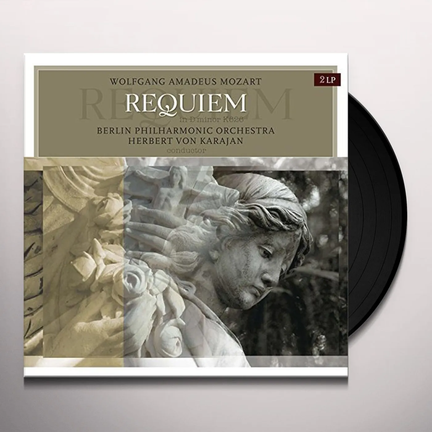 BERLIN PHILHARMONIC ORCHESTRA / WIENER SINGVEREIN MOZART: REQUIEM IN D MINOR K626 Vinyl Record