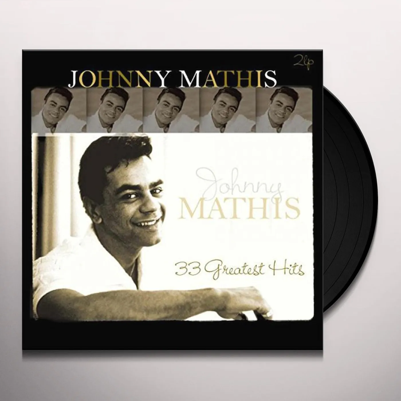 Johnny Mathis 33 GREATEST HITS Vinyl Record