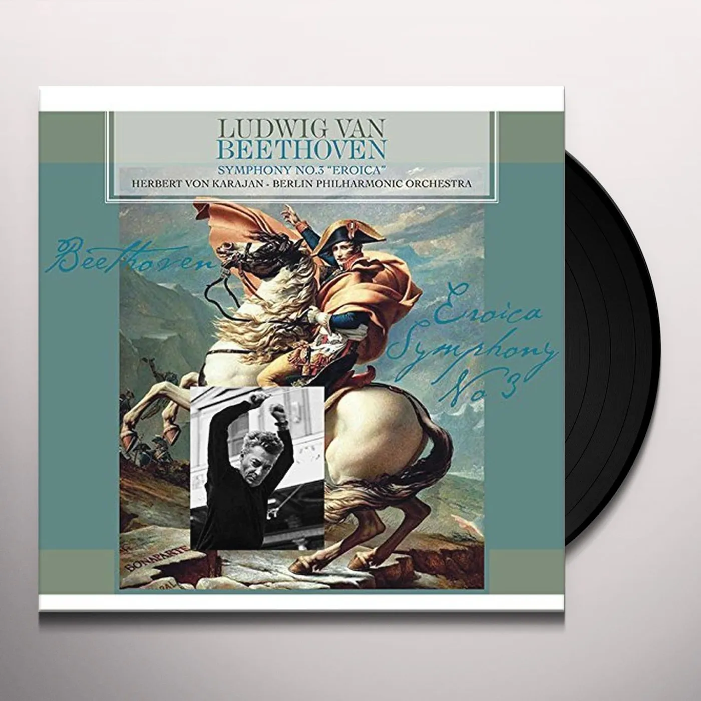 Herbert Von Karajan / Berlin Philharmonic Orch BEETHOVEN: SYMPHONY NO. 3 EROICA Vinyl Record