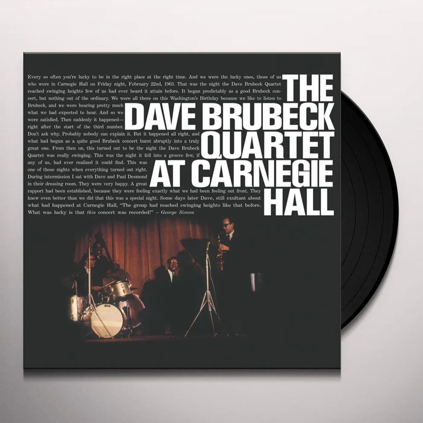 Dave Brubeck At Carnegie Hall Vinyl Record