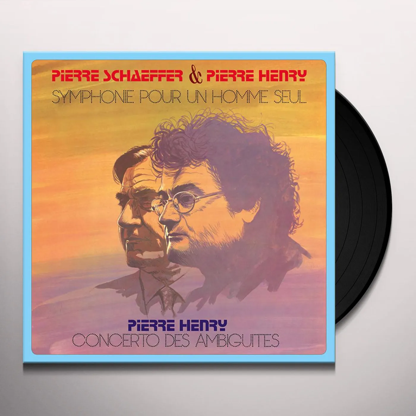 Pierre Schaeffer Symphone Pour Un Homme Seul: Concerto Des Ambiguites Vinyl Record