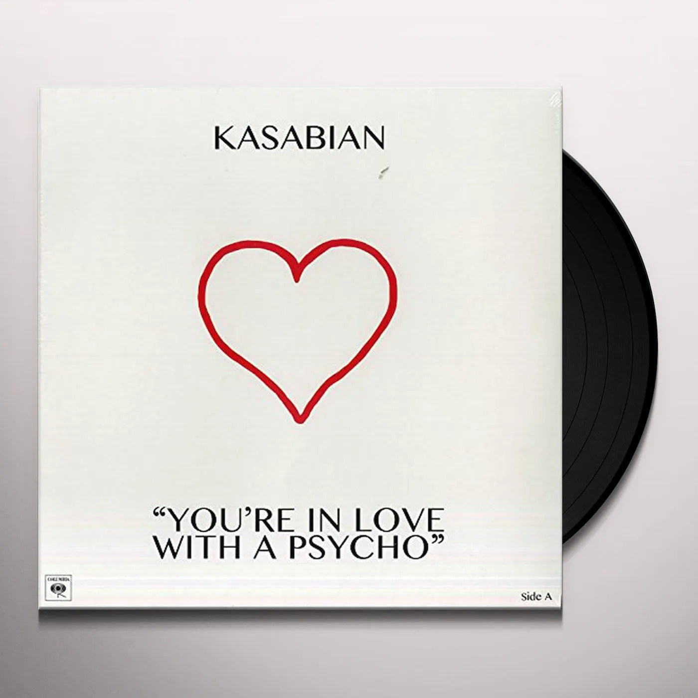 Kasabian YOU'RE IN LOVE WITH A PSYCHO Vinyl Record - 10 Inch Single, Italy Release