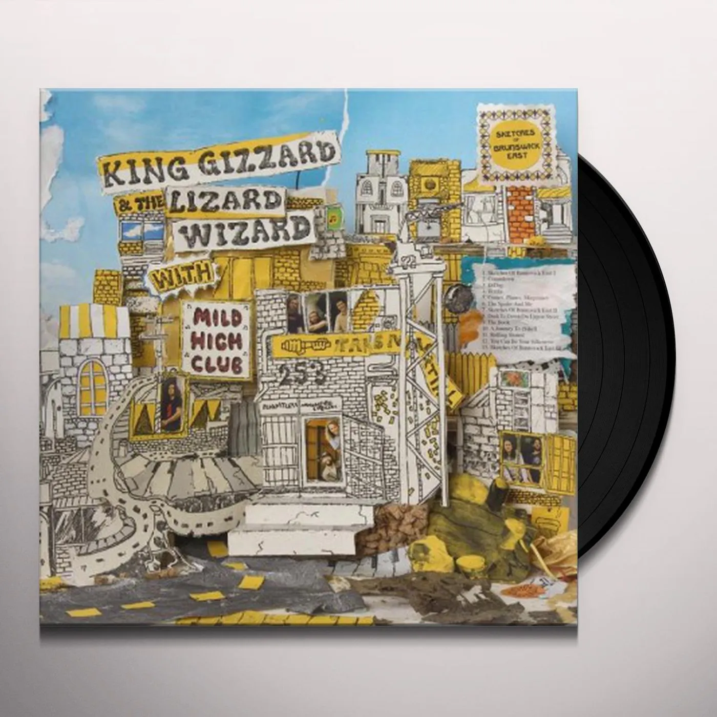 King Gizzard & The Lizard Wizard Sketches Of Brunswick East (Feat. Mile High Club) (LP) Vinyl Record