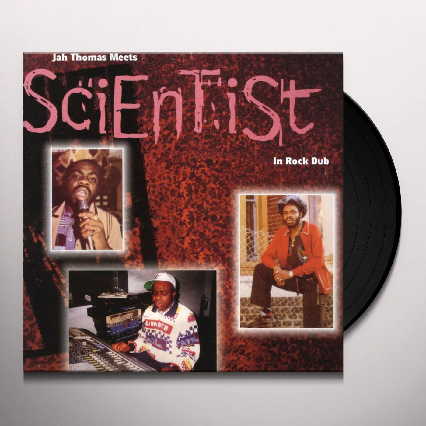 JAH THOMAS MEETS SCIENTIST IN ROCK DUB Vinyl Record