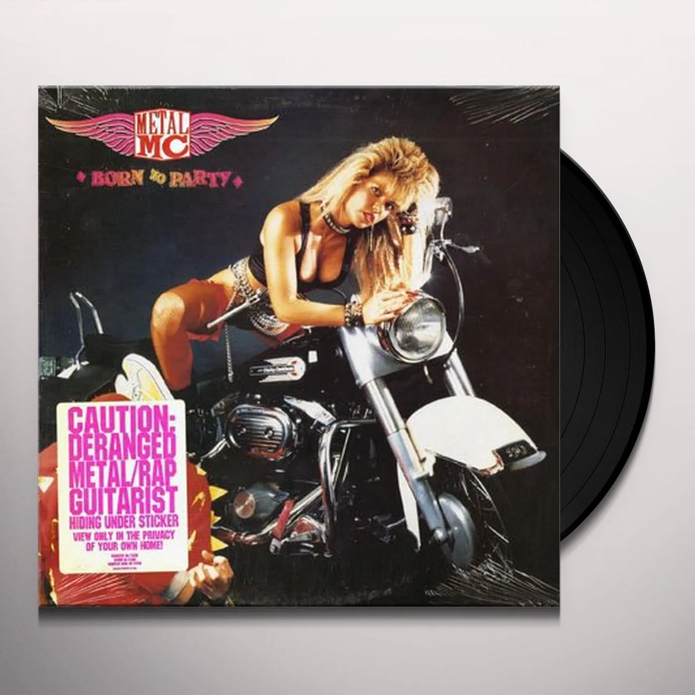 Mc Metal Born To Party Vinyl Record