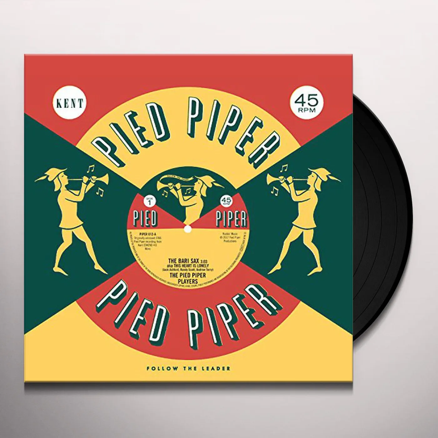 Pied Piper Players / Cavaliers BARI SAX / WE GO TOGETHER Vinyl Record