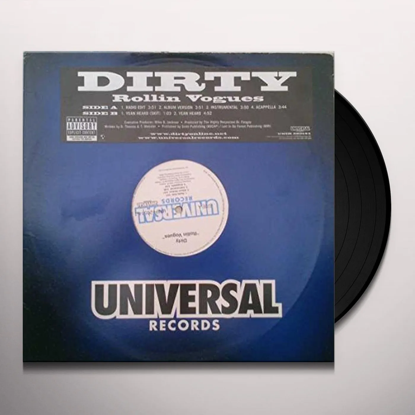 Dirty ROLLIN' VOGUES Vinyl Record