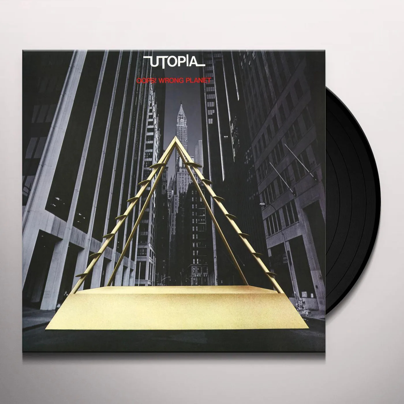 Utopia Oops! Wrong Planet  Silver  180 G Vinyl Record