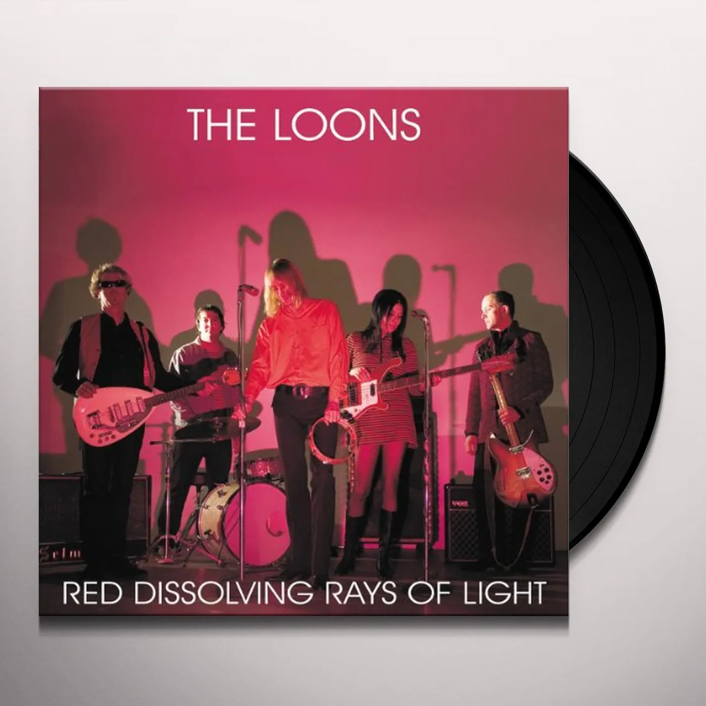 Loons Red Dissolving Rays Of Light Vinyl Record