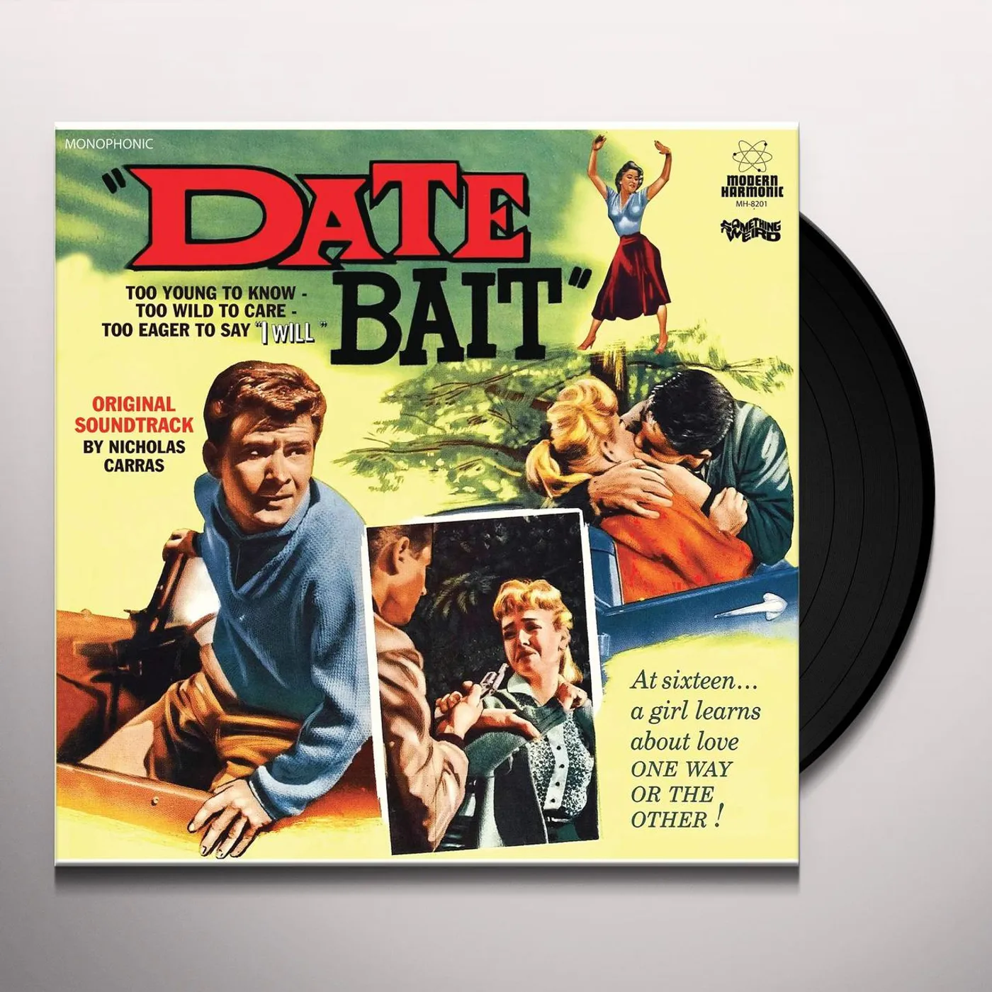 Nicholas Carras DATE BAIT - ORIGINAL MOTION PICTURE SOUNDTRACK Vinyl Record