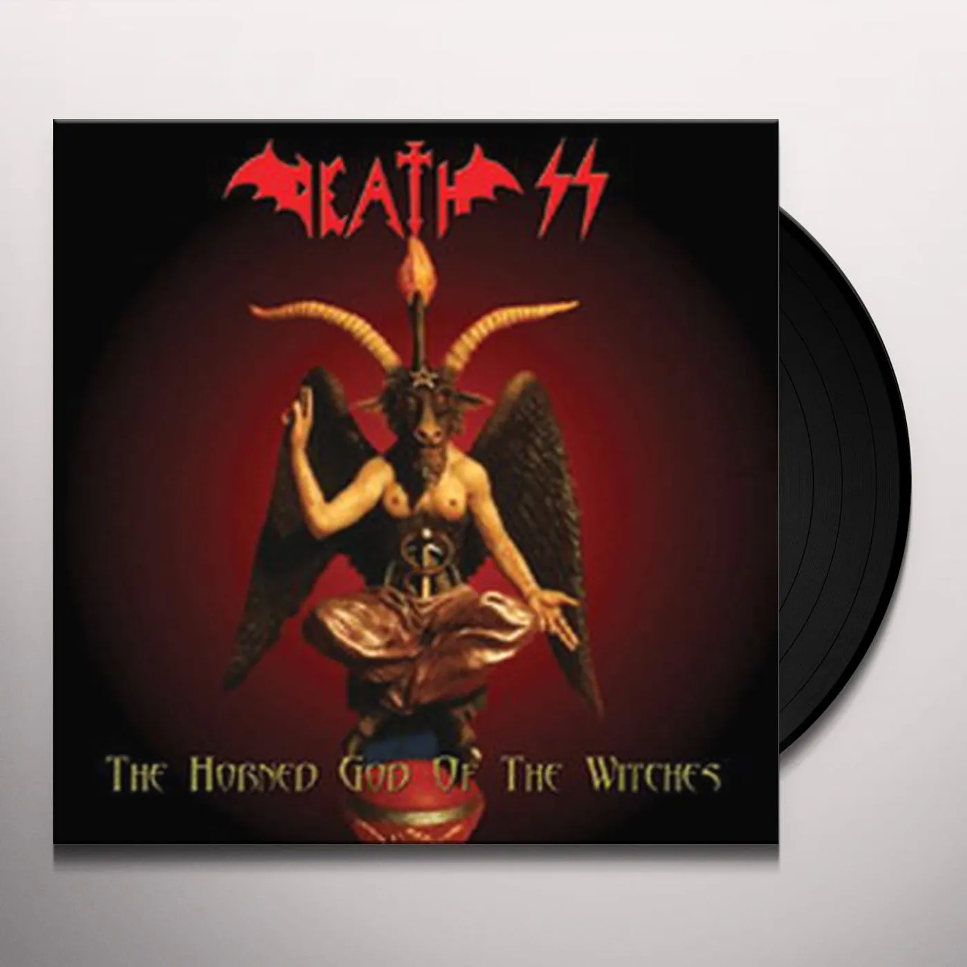 Death SS HORNED GOD OF THE WITCHES (CLEAR VINYL) Vinyl Record