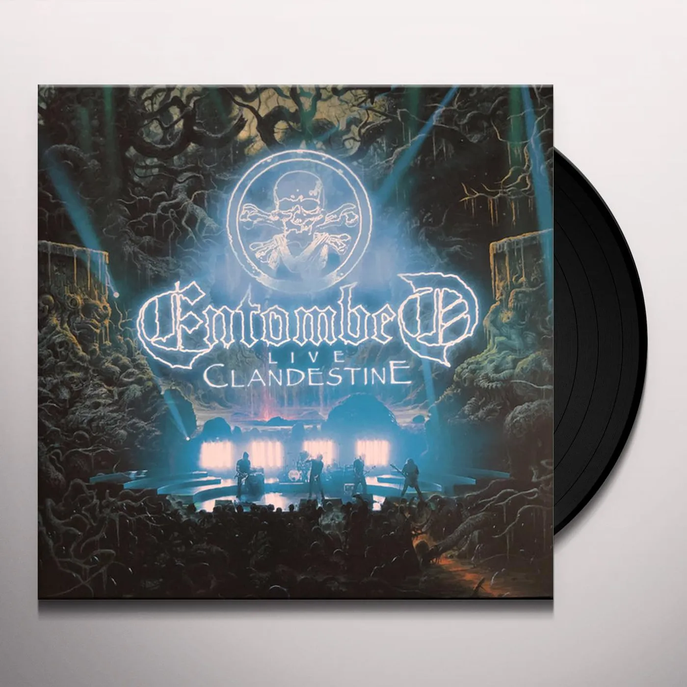 Entombed CLANDESTINE - LIVE (2LP/PURPLE VINYL) Vinyl Record