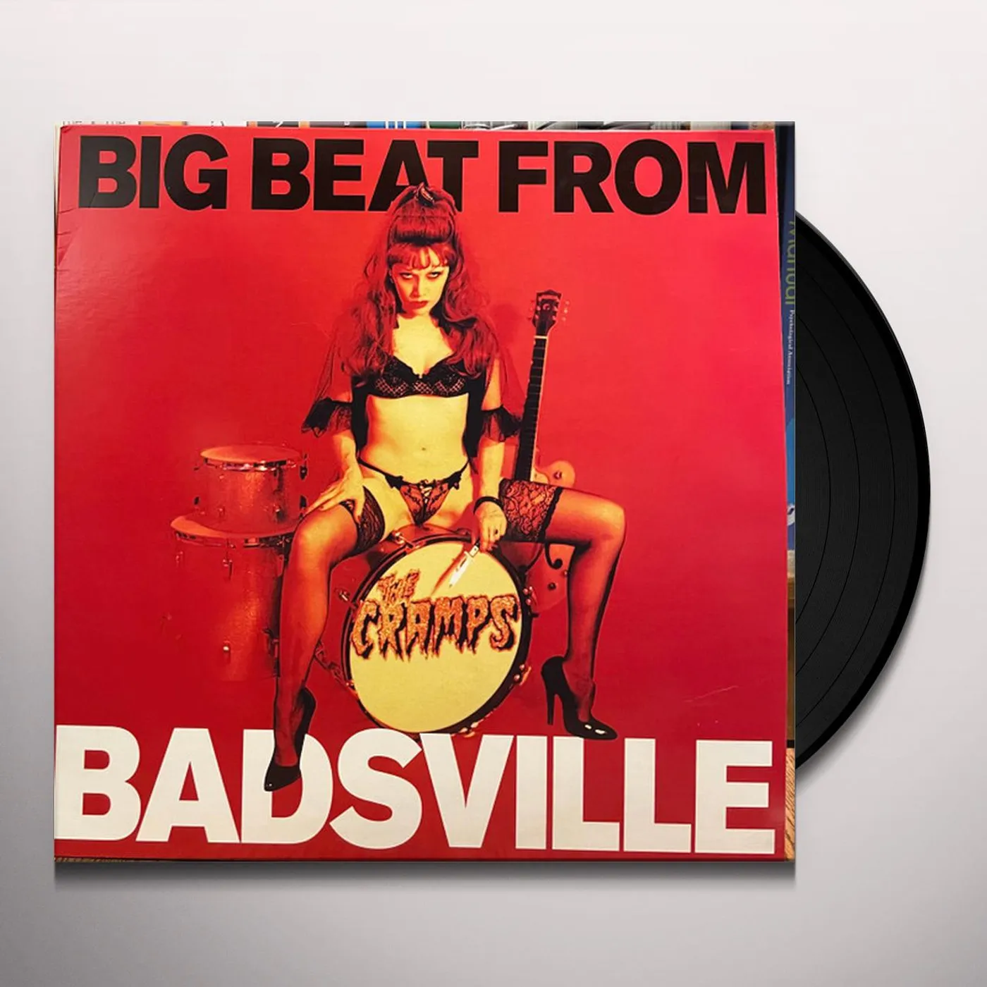 The Cramps BIG BEAT FROM BADSVILLE Vinyl Record