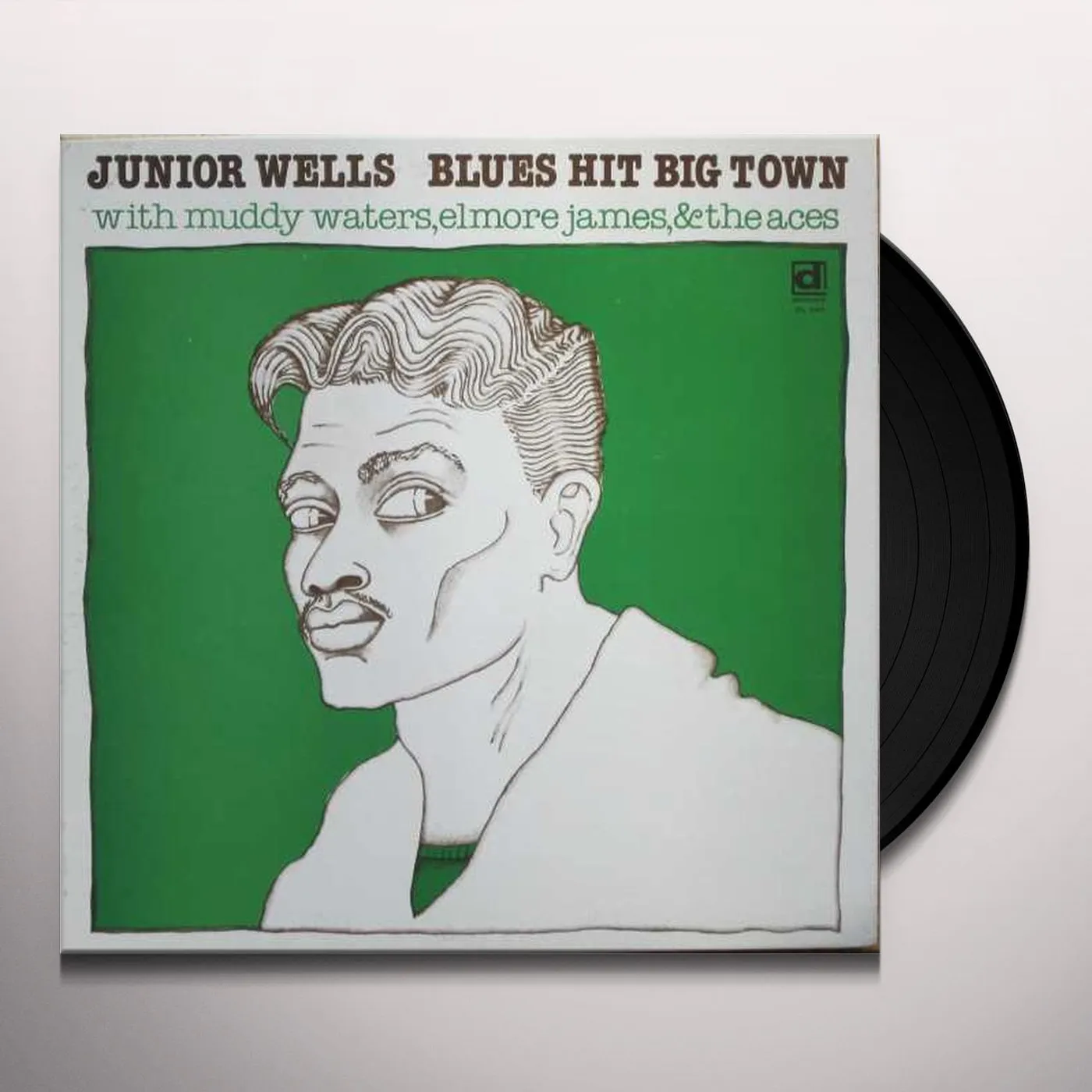 Junior Wells BLUES HIT BIG TOWN Vinyl Record