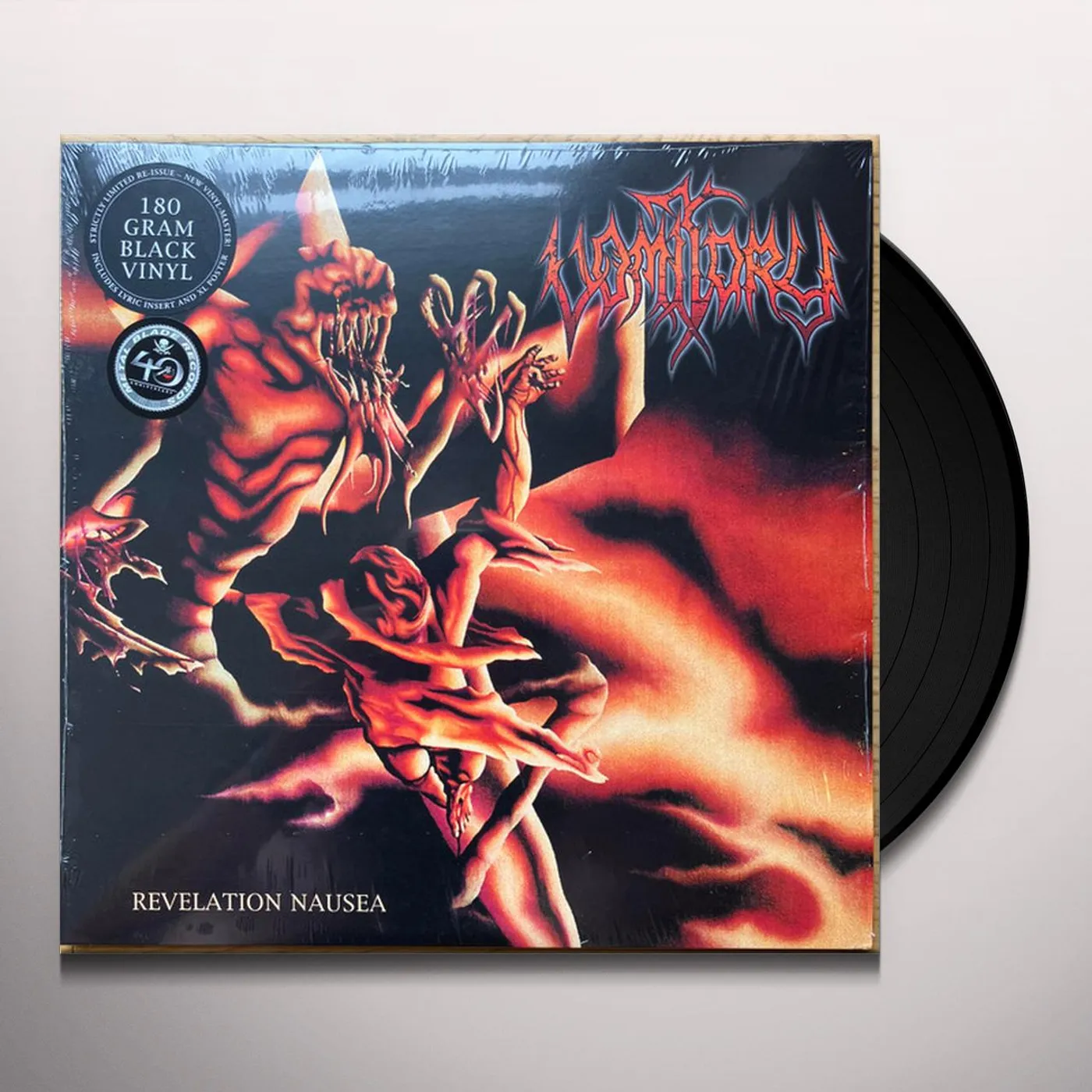 Vomitory REVELATION NAUSEA Vinyl Record