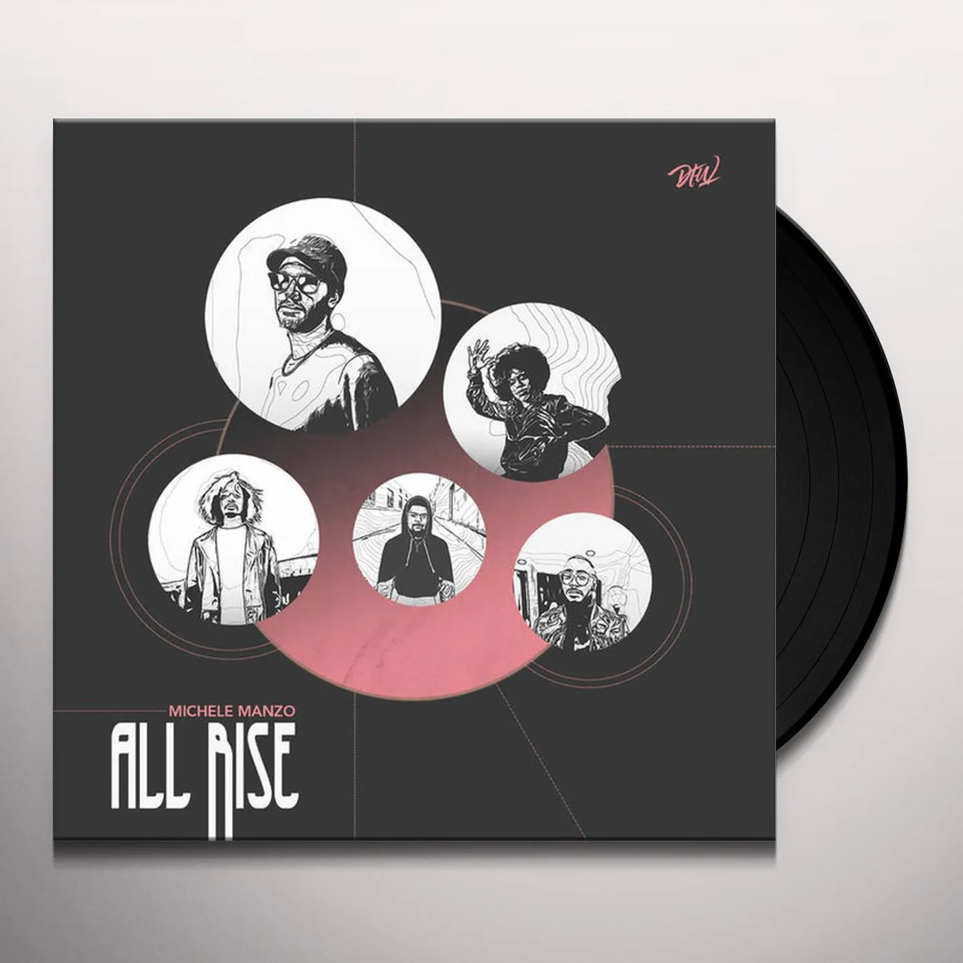 Michele Manzo ALL RISE Vinyl Record