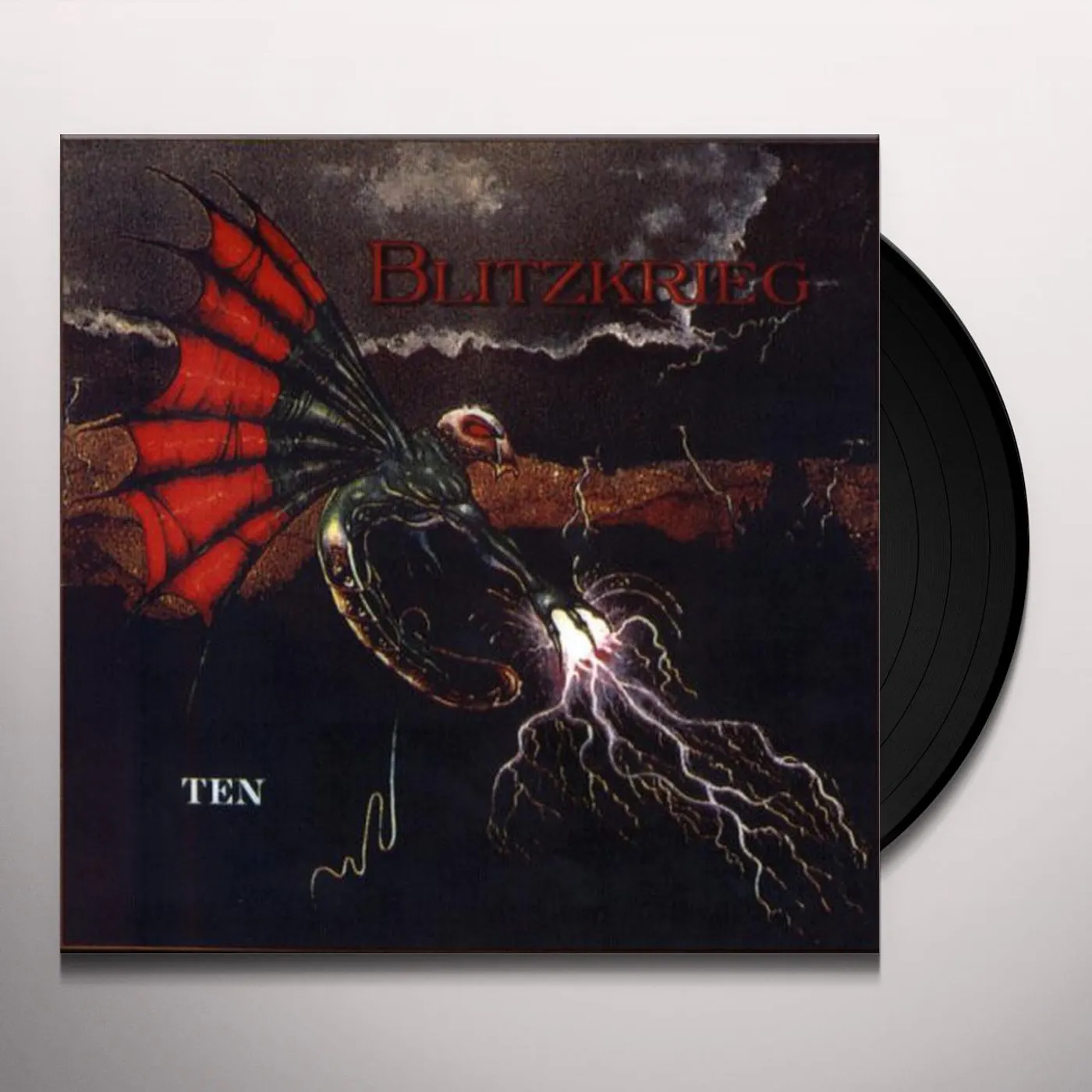 Blitzkrieg TEN (GOLD VINYL) Vinyl Record