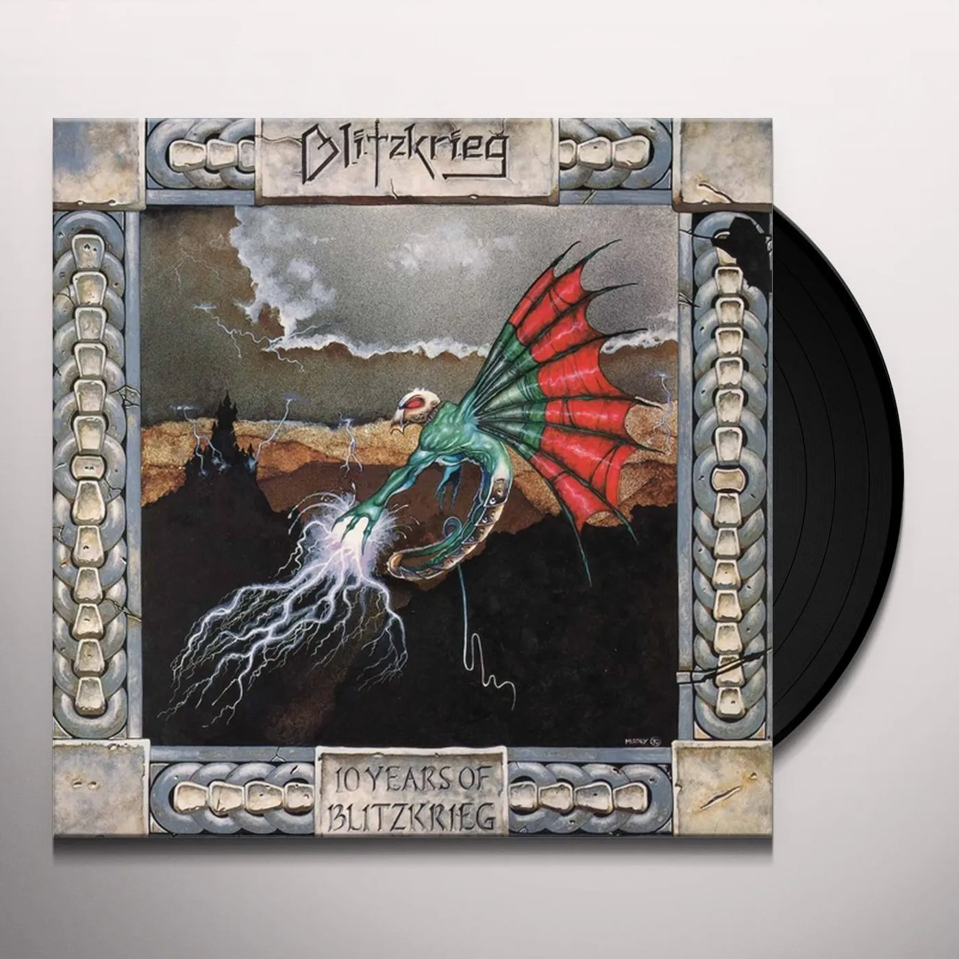 TEN YEARS OF BLITZKRIEG Vinyl Record