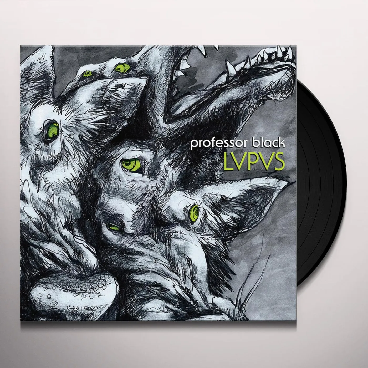 Professor Black LVPVS (GREY VINYL) Vinyl Record