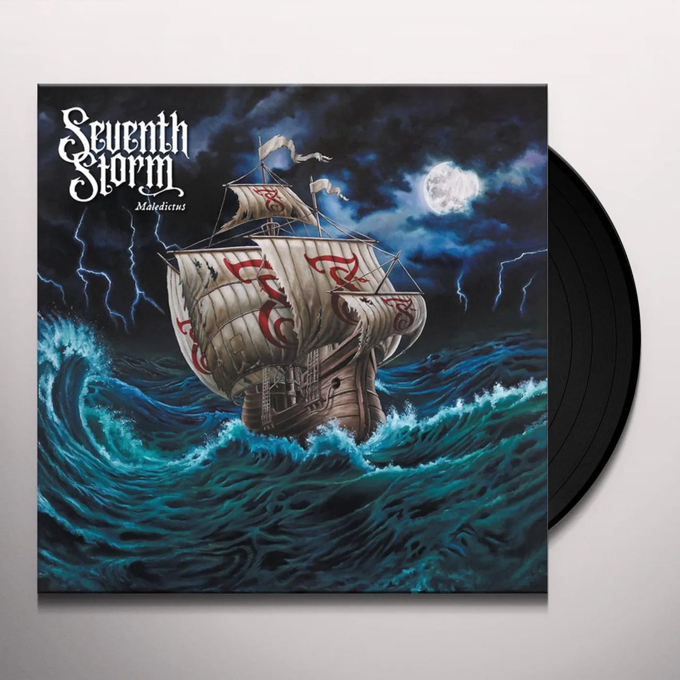 Seventh Storm MALEDICTUS (CLEAR VINYL) Vinyl Record