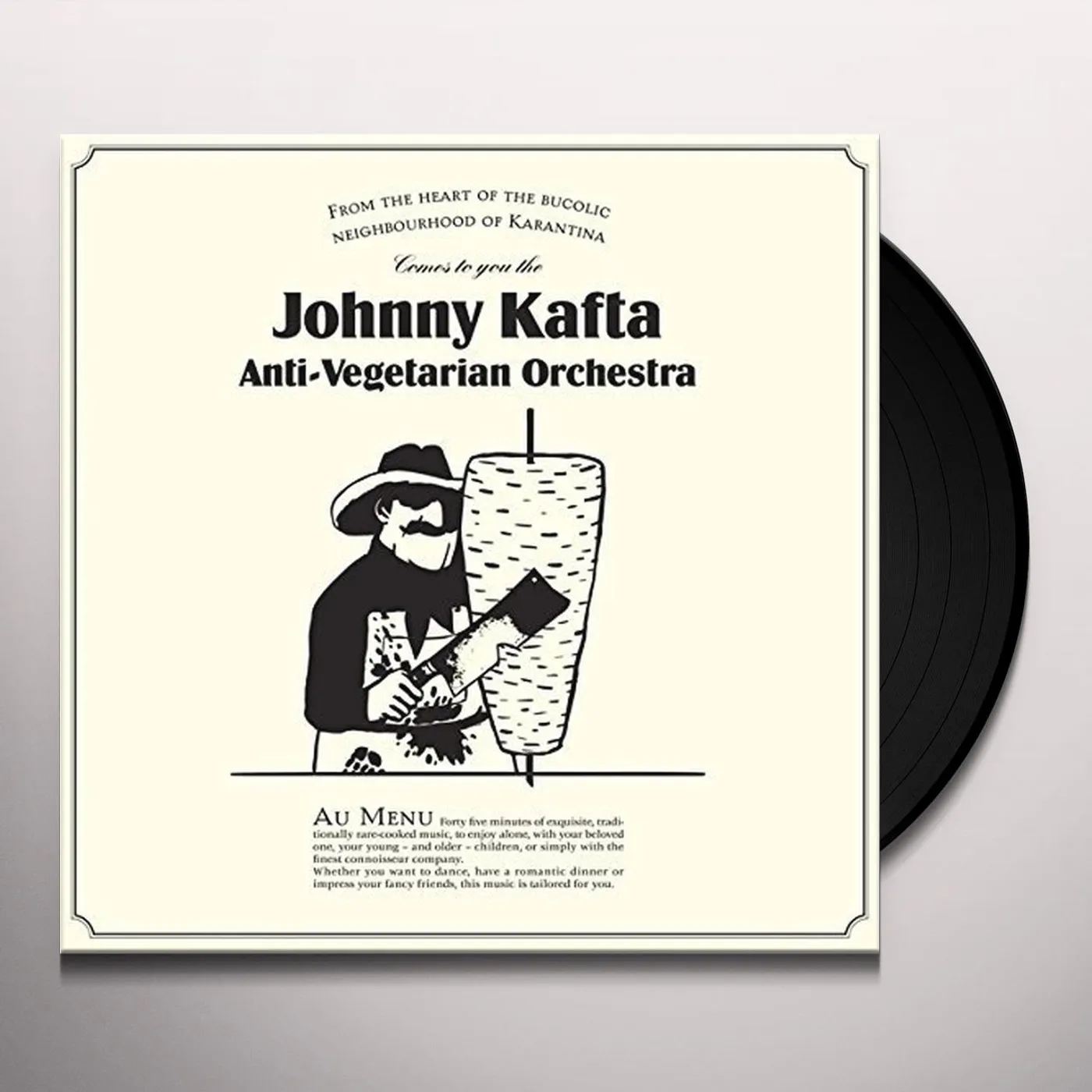 Johnny Kafta Anti-Vegetarian Orchestra Vinyl Record