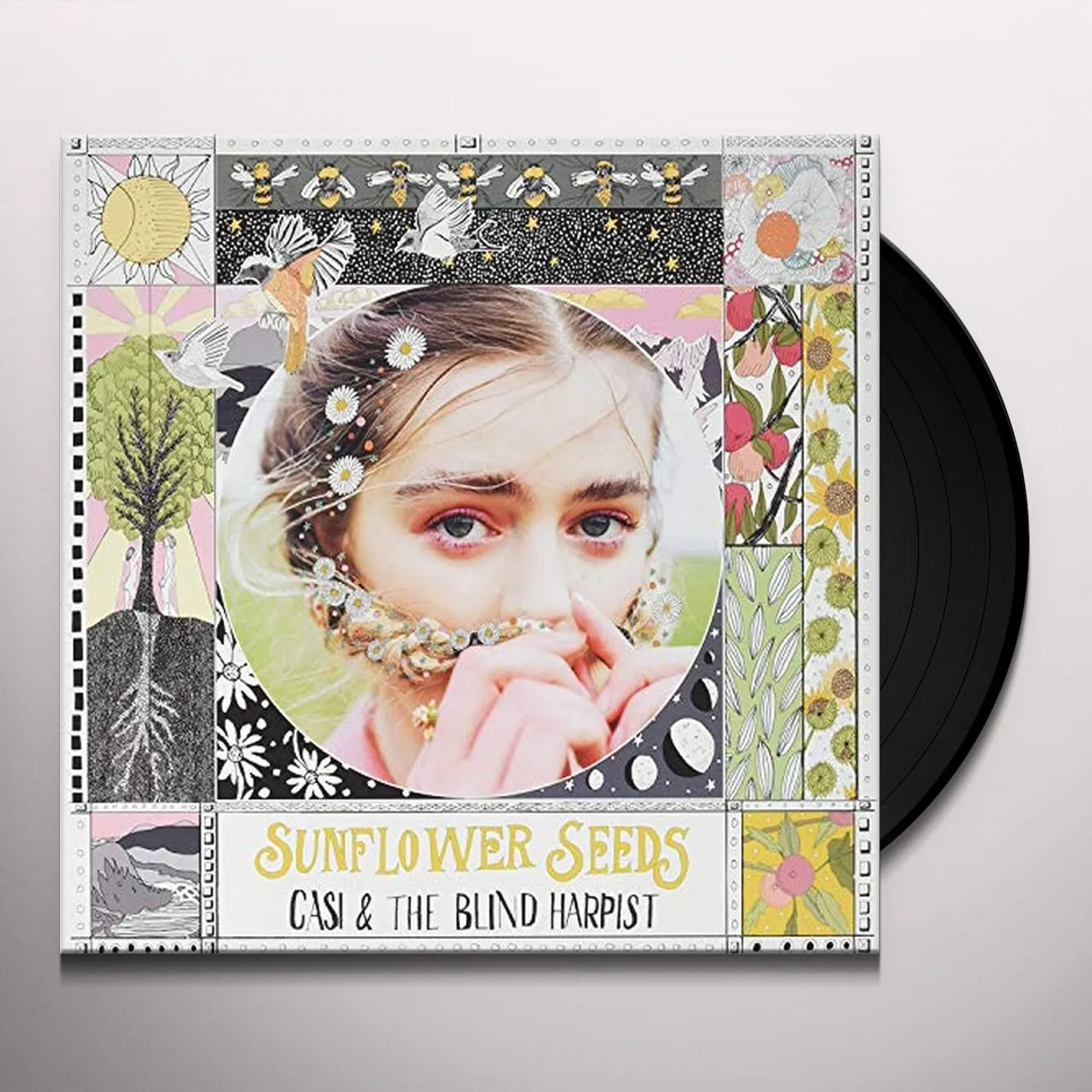 Casi & The Blind Harpist SUNFLOWER SEEDS Vinyl Record