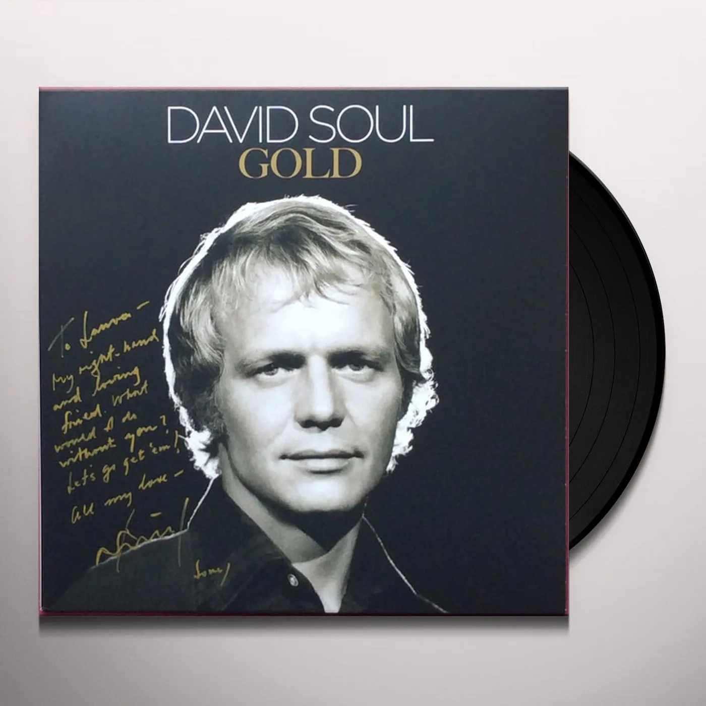 David Soul GOLD (HEAVYWEIGHT GOLD VINYL) Vinyl Record