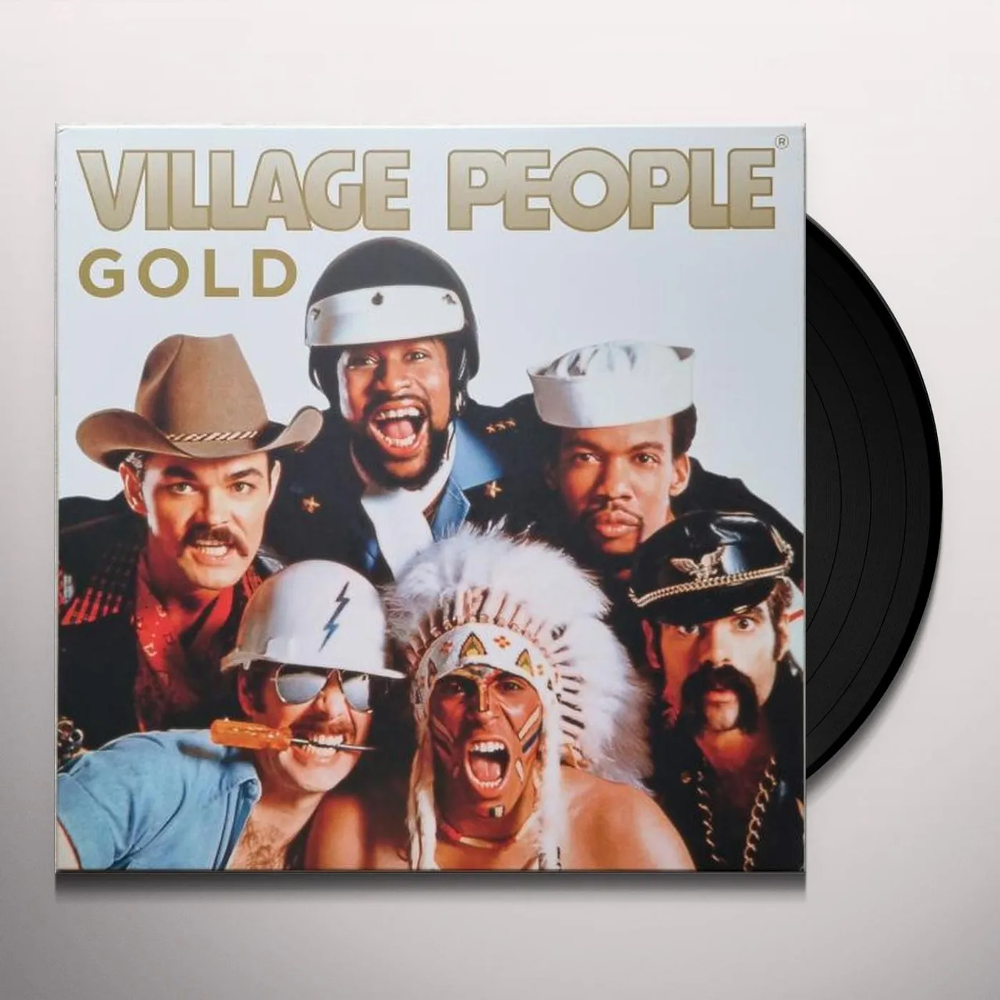 Village People GOLD Vinyl Record