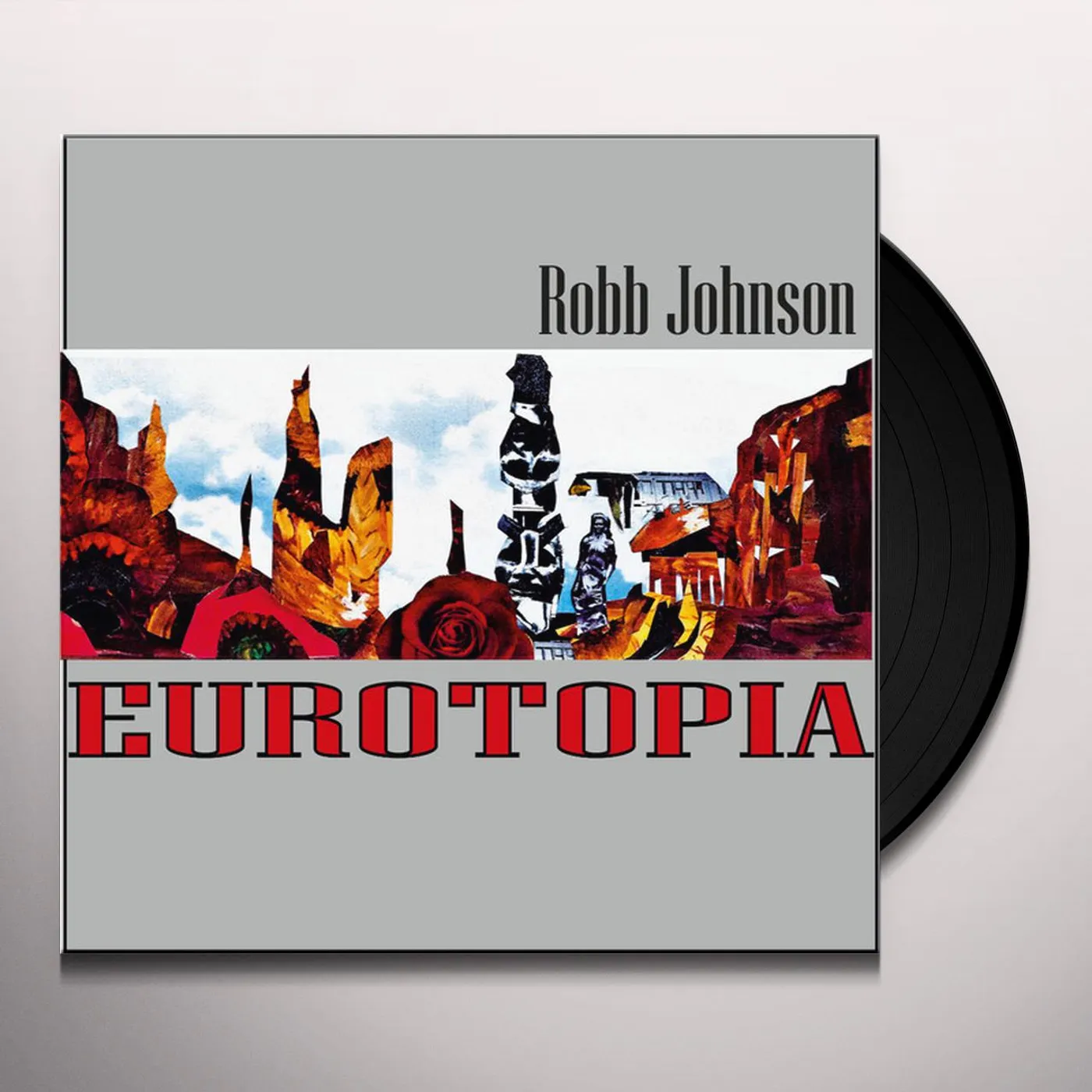 Robb Johnson EUROTOPIA Vinyl Record