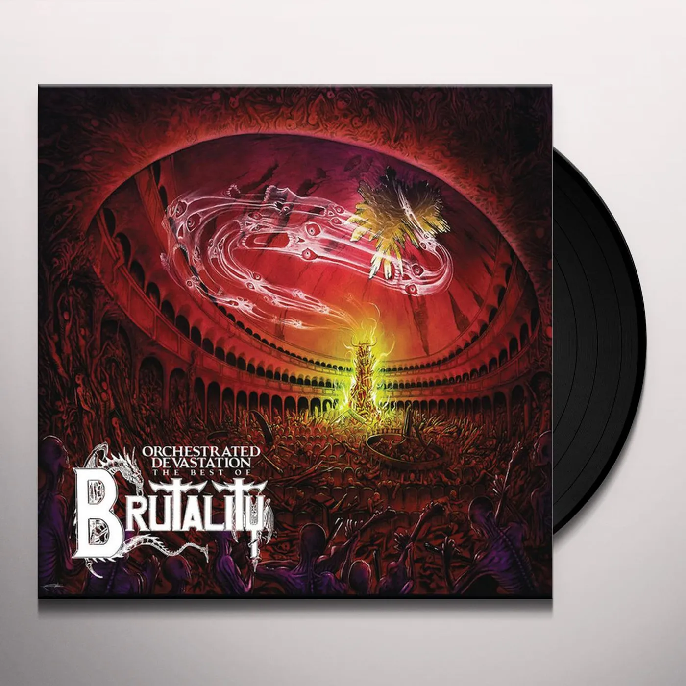 Brutality ORCHESTRATED DEVASTATION: BEST OF Vinyl Record