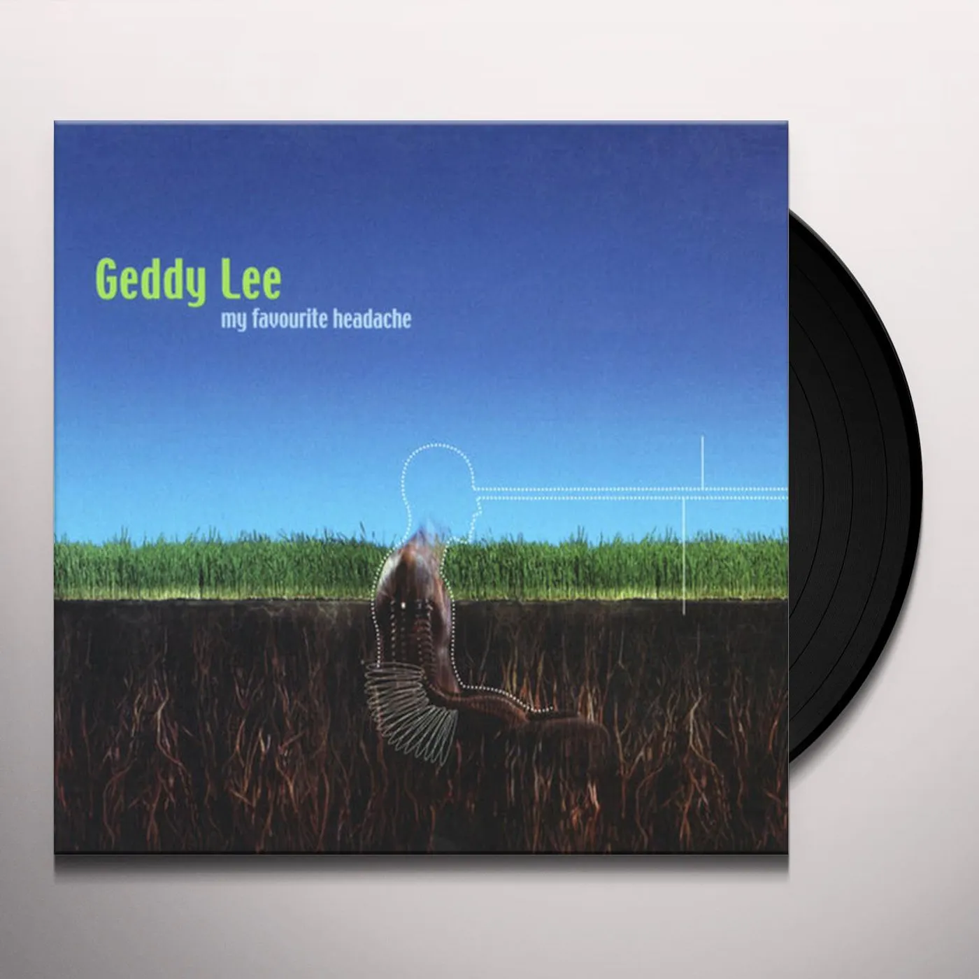 Geddy Lee MY FAVOURITE HEADACHE (BF19 EX) Vinyl Record