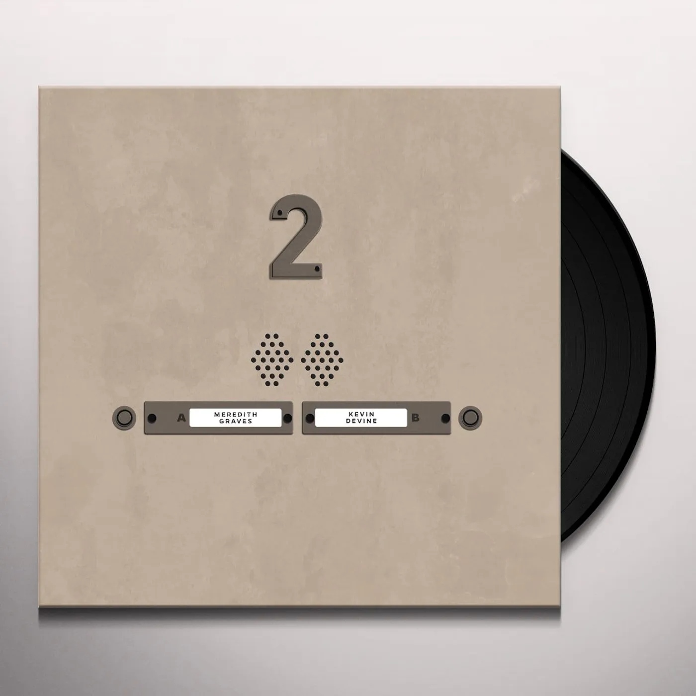 Kevin Devine / Meredith Graves DEVINYL SPLITS NO 2 Vinyl Record
