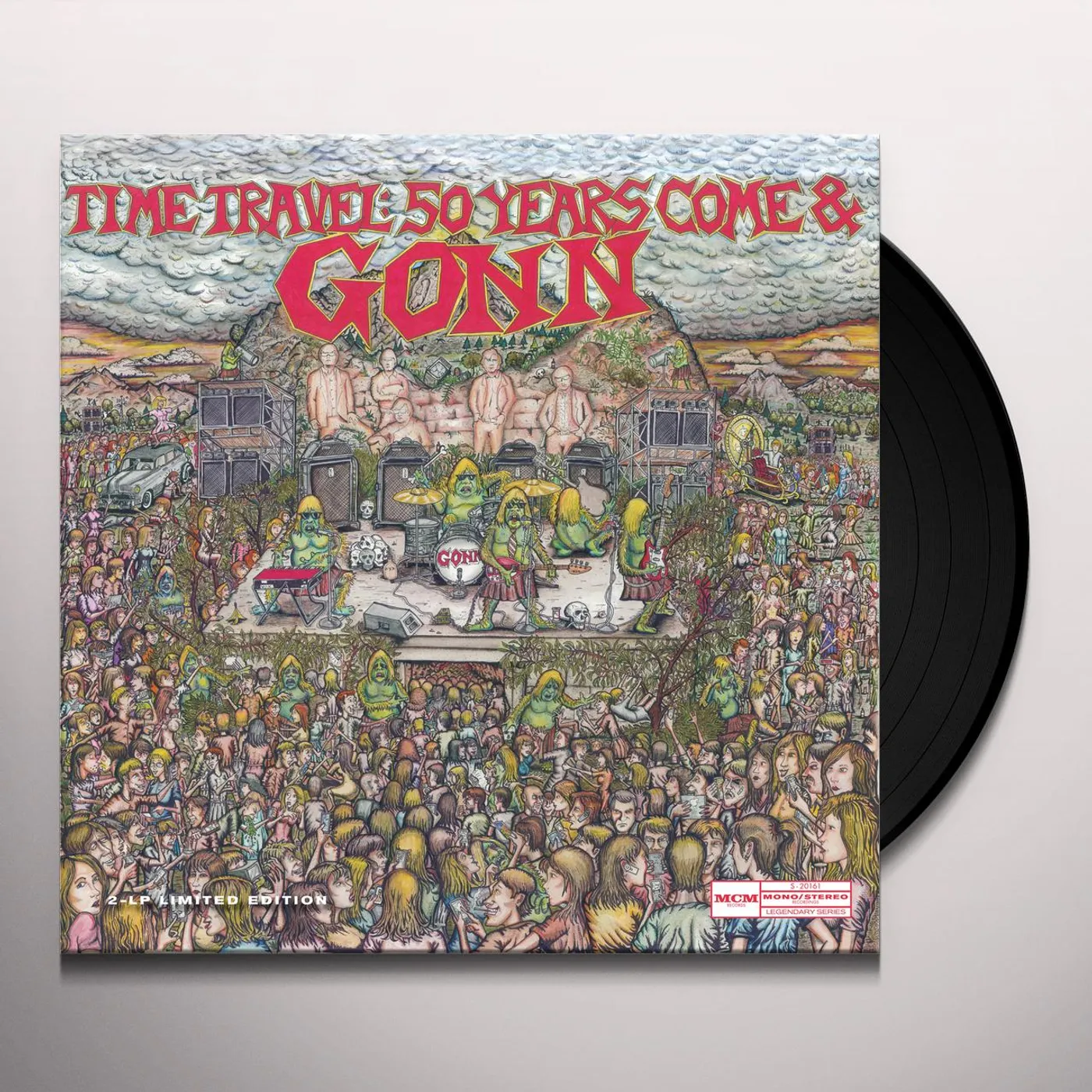 TIME TRAVEL: 50 YEARS COME & GONN Vinyl Record