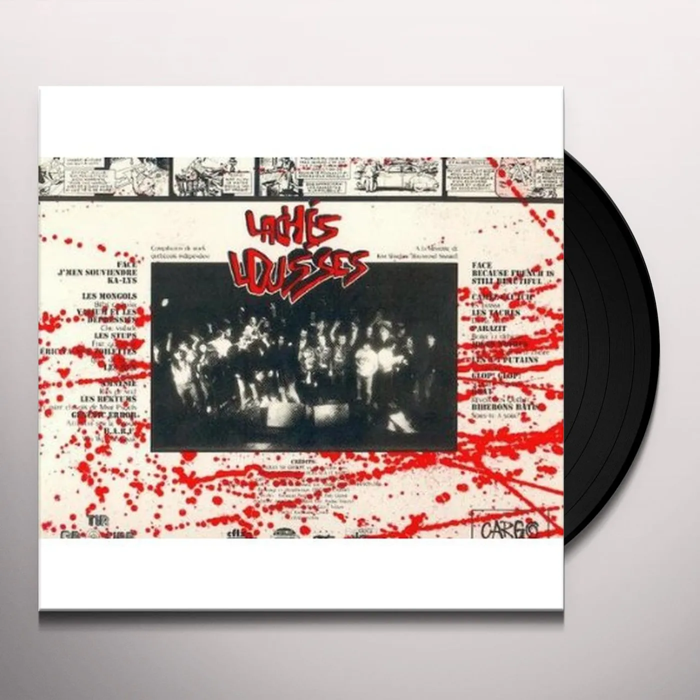 Les Eclairs Me Donnent La Vie QUATRO Vinyl Record