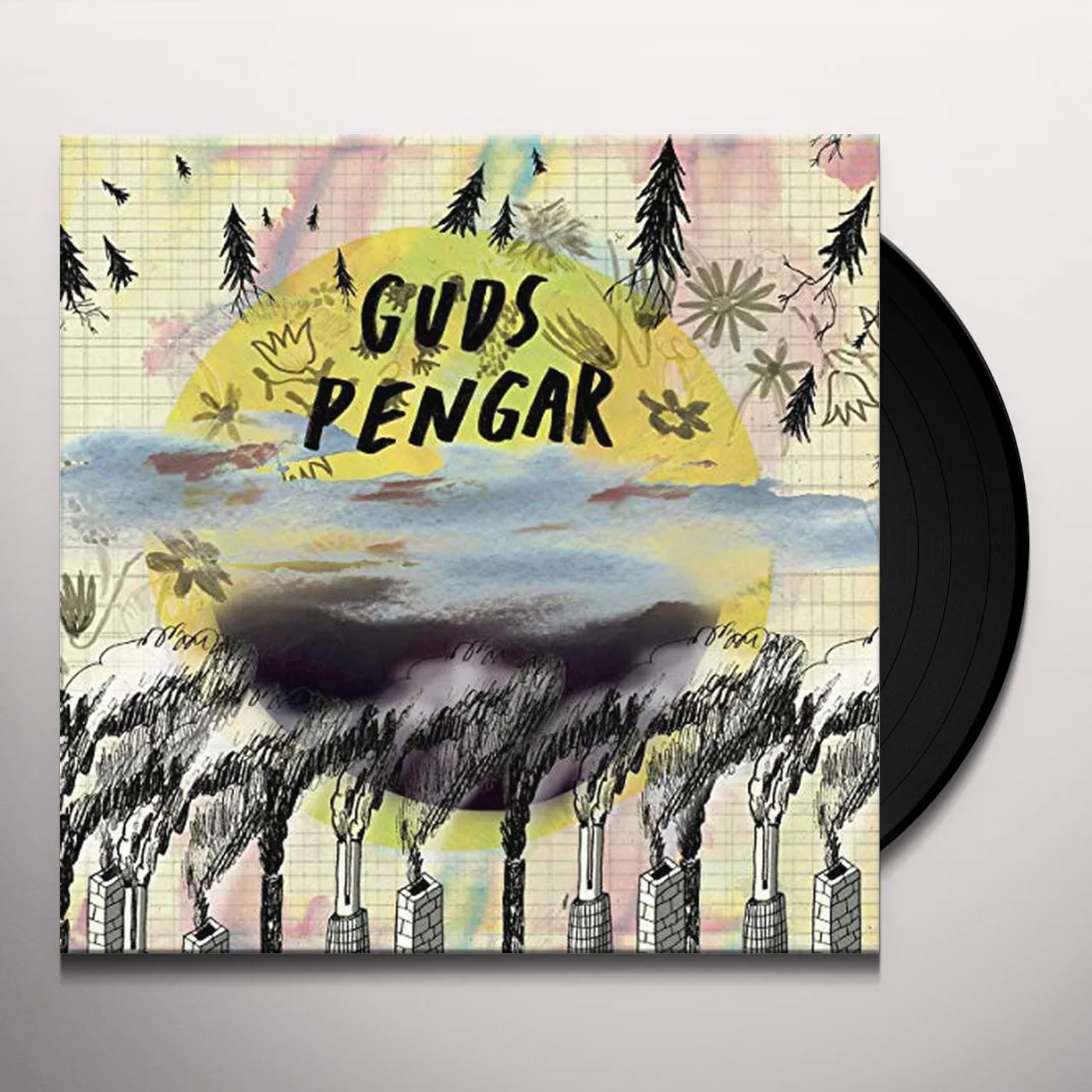 Guds Pengar Granar som flyr staden Vinyl Record
