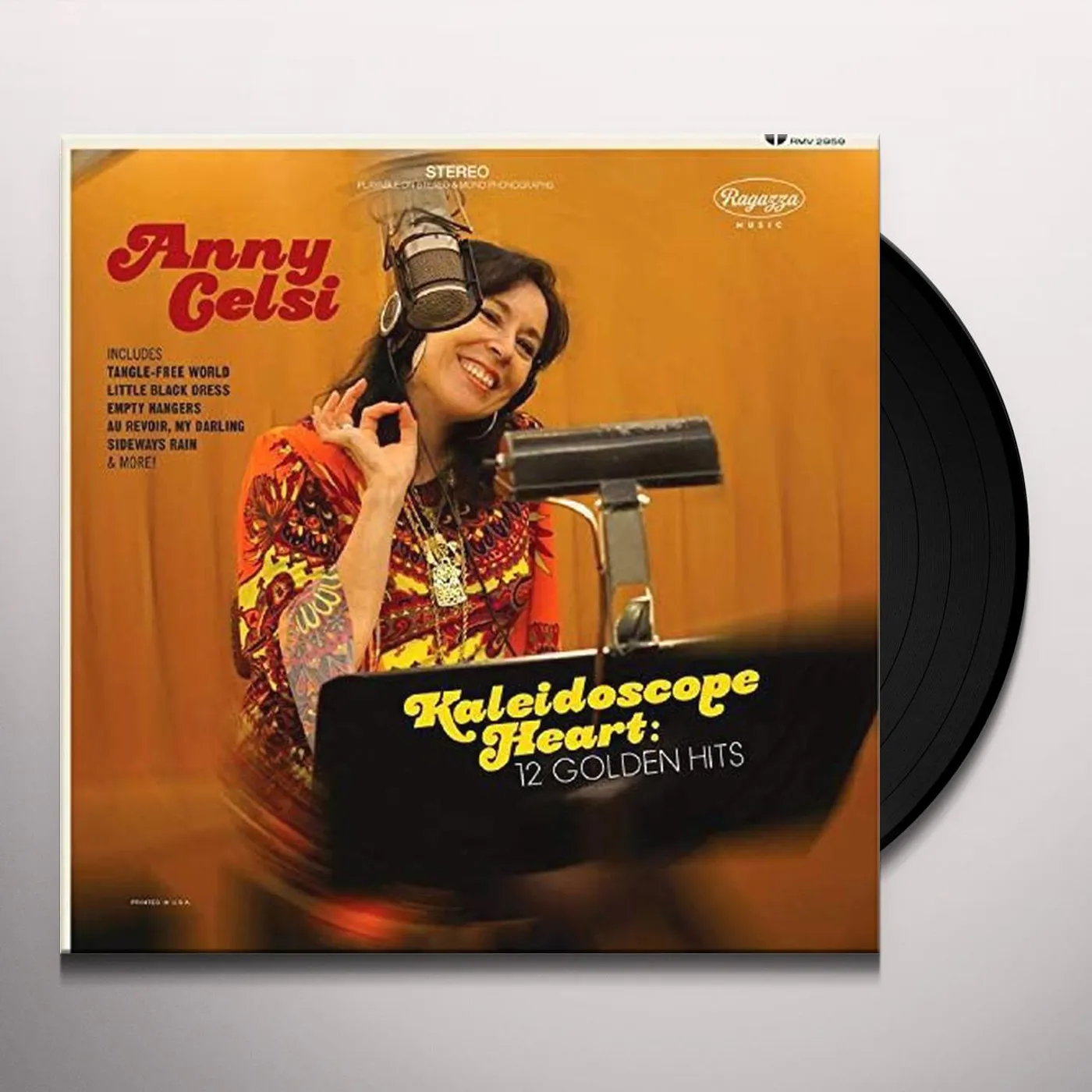 Anny Celsi KALEIDOSCOPE HEART - 12 GOLDEN HITS Vinyl Record
