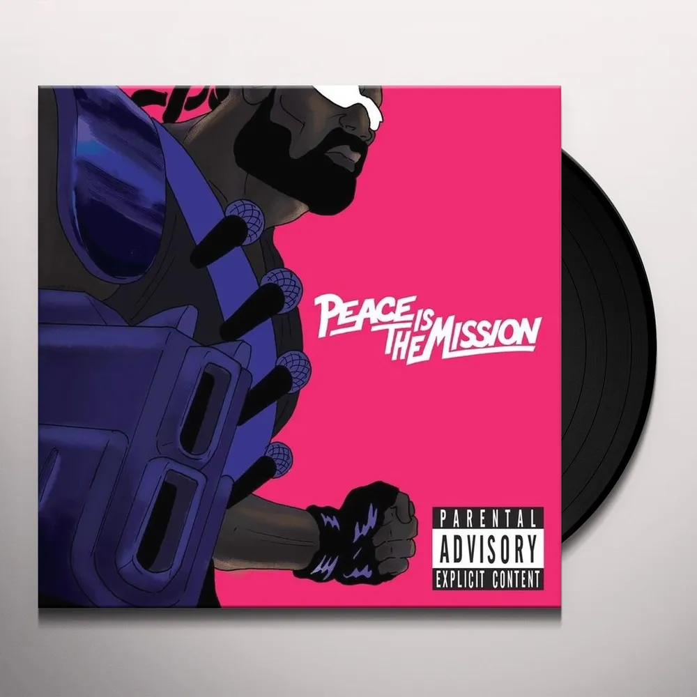 MAJOR LAYER/PEACE IS THE MISSION レコード Peace Is The Mission: Extended (Pink & Deep Purple Vinyl