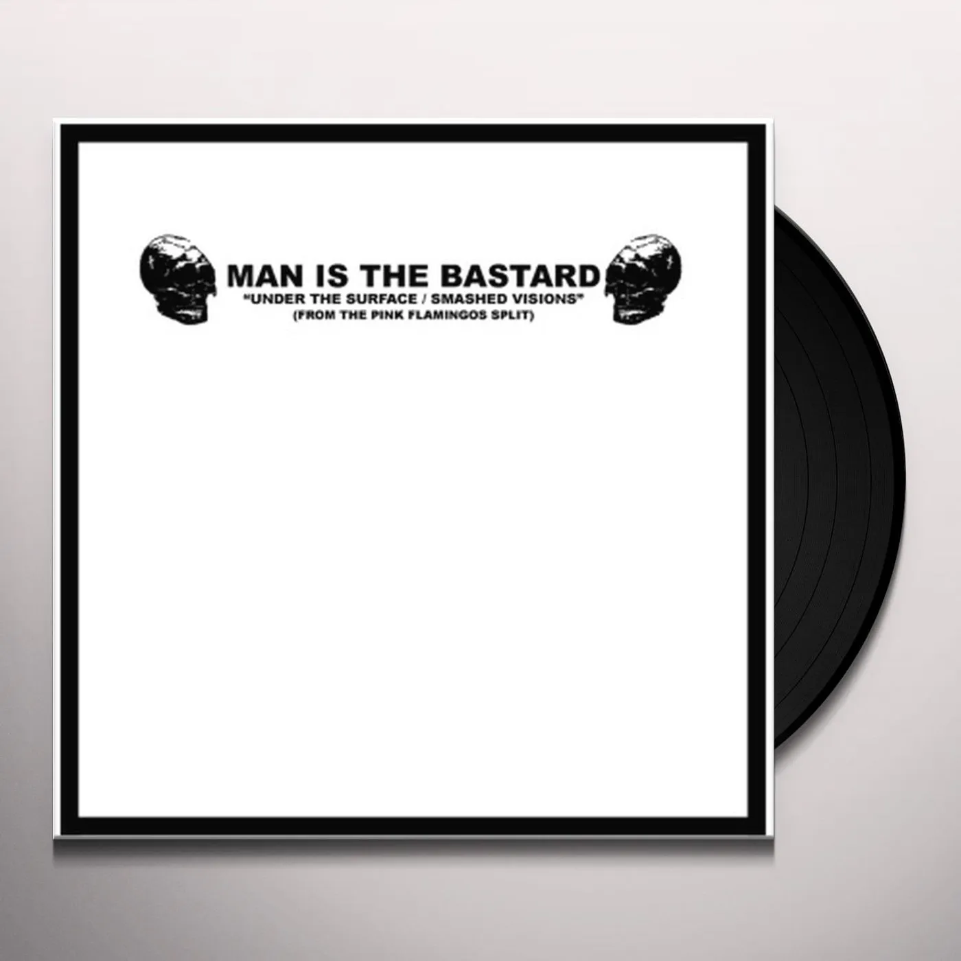 Man Is The Bastard ANGER & ENGLISH - DEPROGRAMMING THE BIGOT Vinyl Record