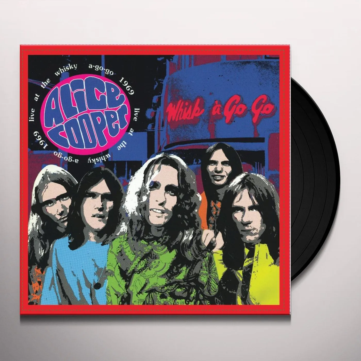 Alice Cooper LIVE AT THE WHISKEY A-GO-GO 1969 Vinyl Record