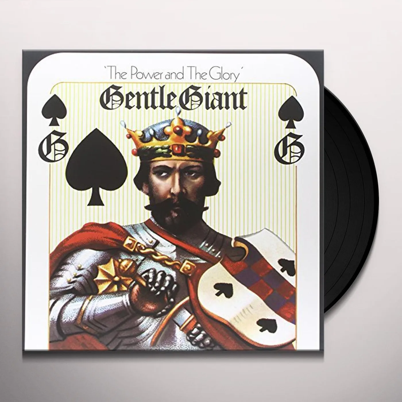 Gentle Giant POWER & GLORY Vinyl Record